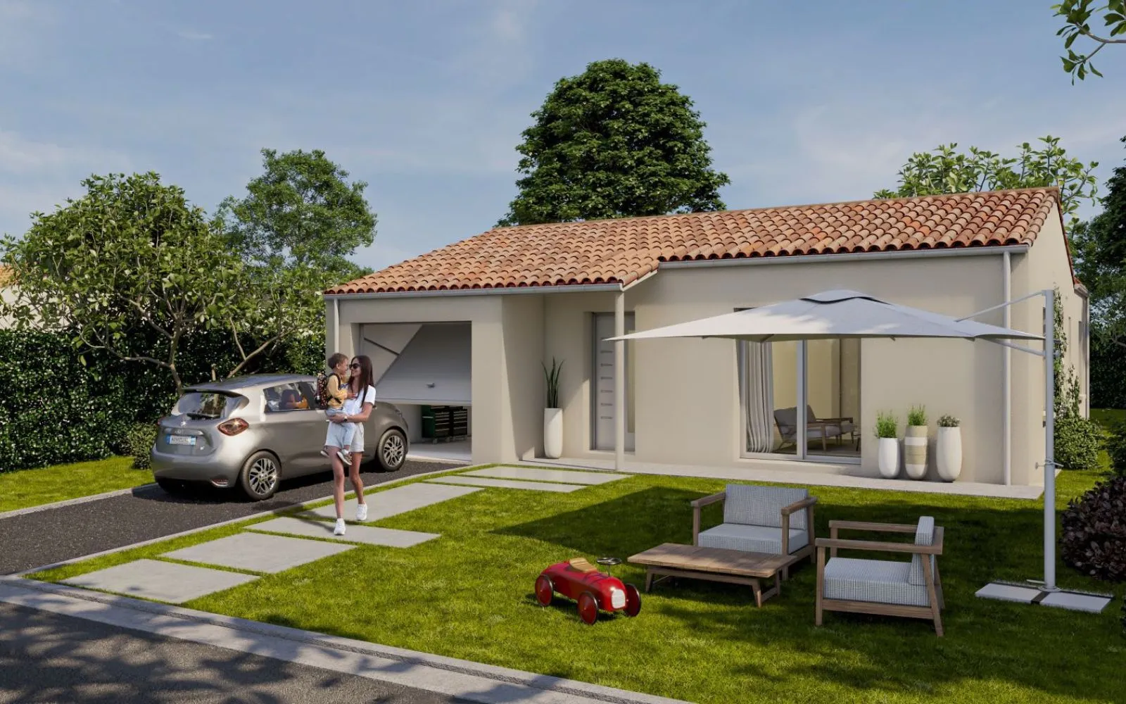 Maison 73.13 m² avec terrain à POMPAIRE à Pompaire — photo 1