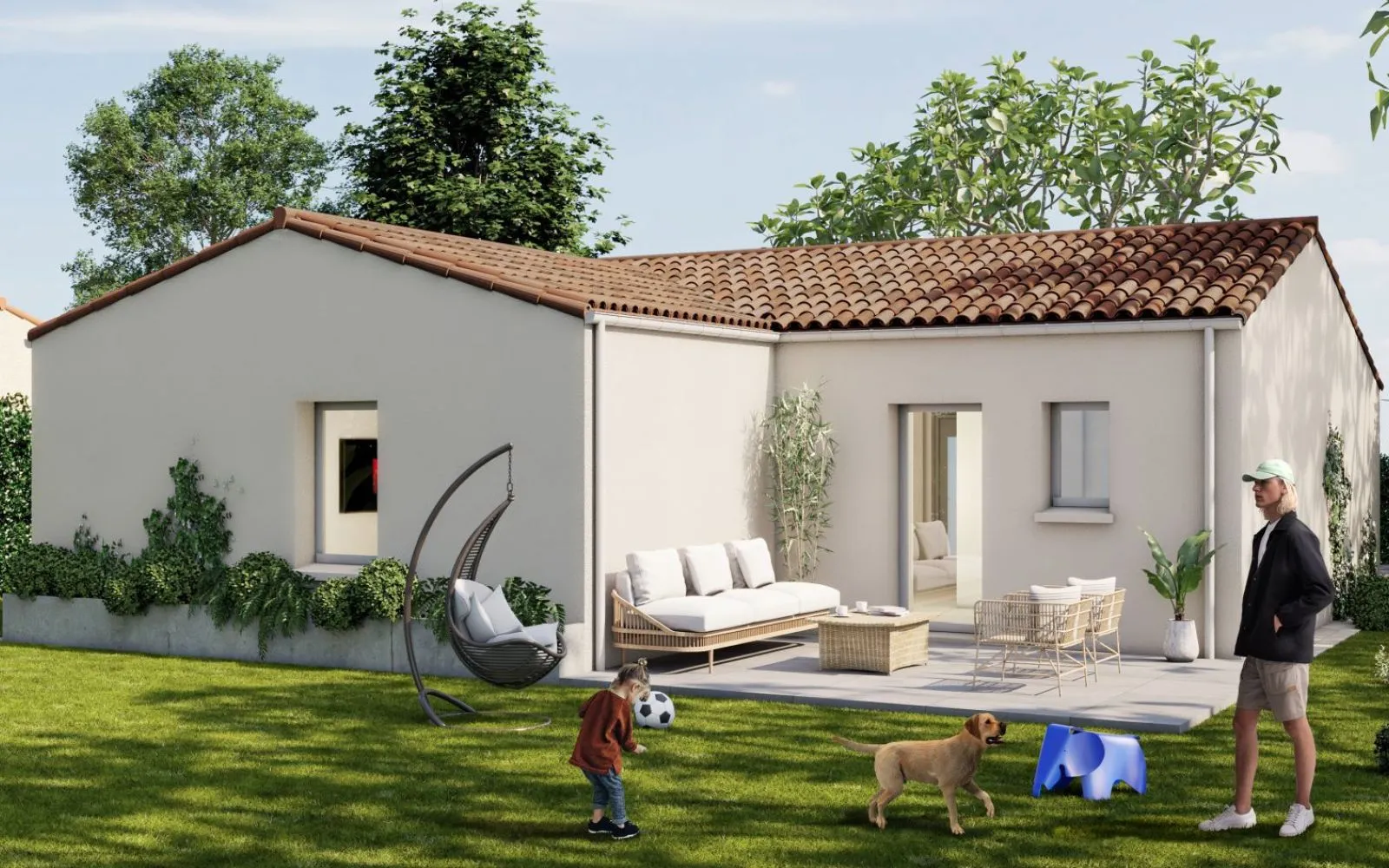 Maison 73.13 m² avec terrain à POMPAIRE à Pompaire — photo 2