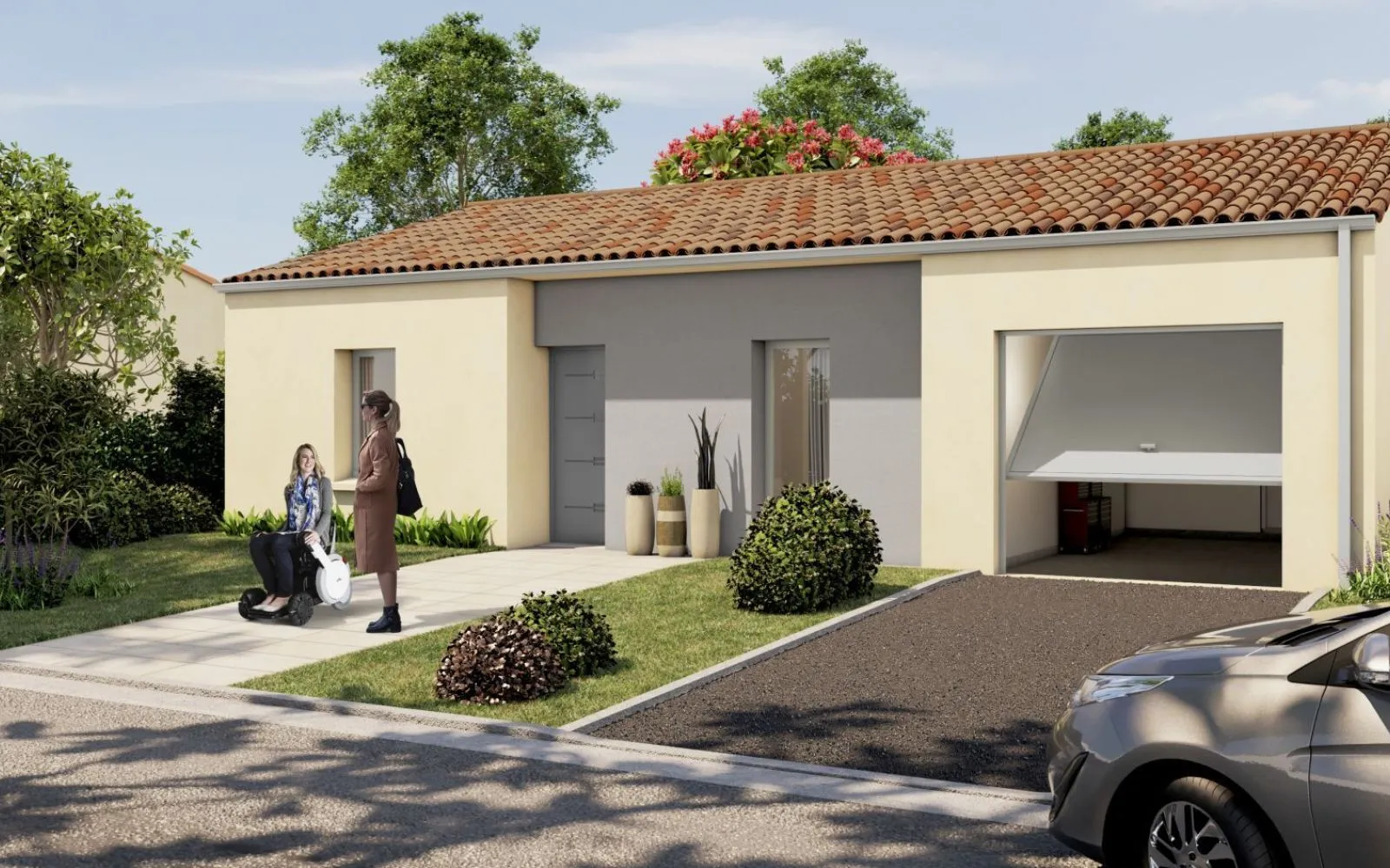 Maison 74.03 m² avec terrain à BOURNEAU à Bourneau — photo 1