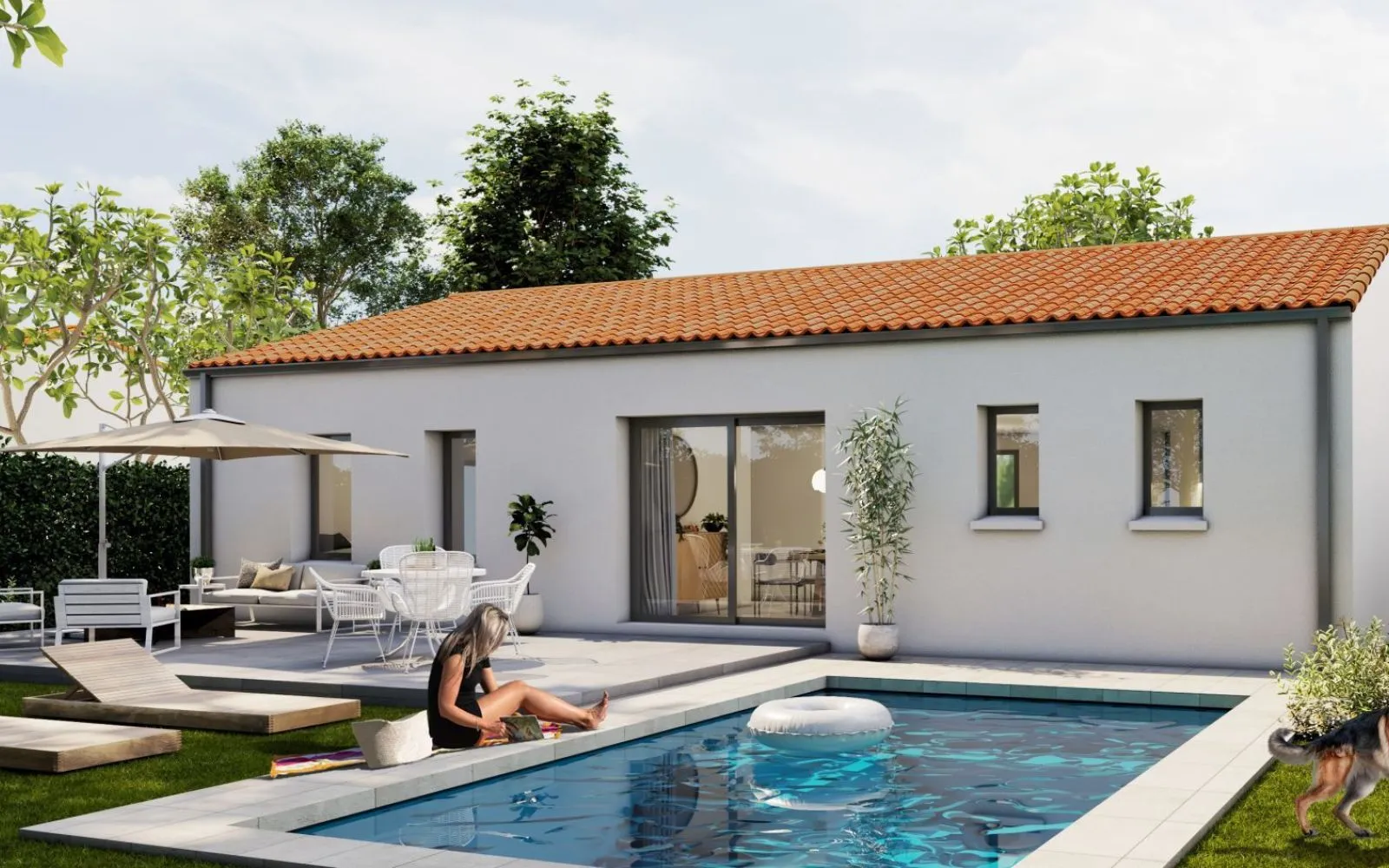 Maison 88.19 m² avec terrain à VAUSSEROUX à Vausseroux — photo 2