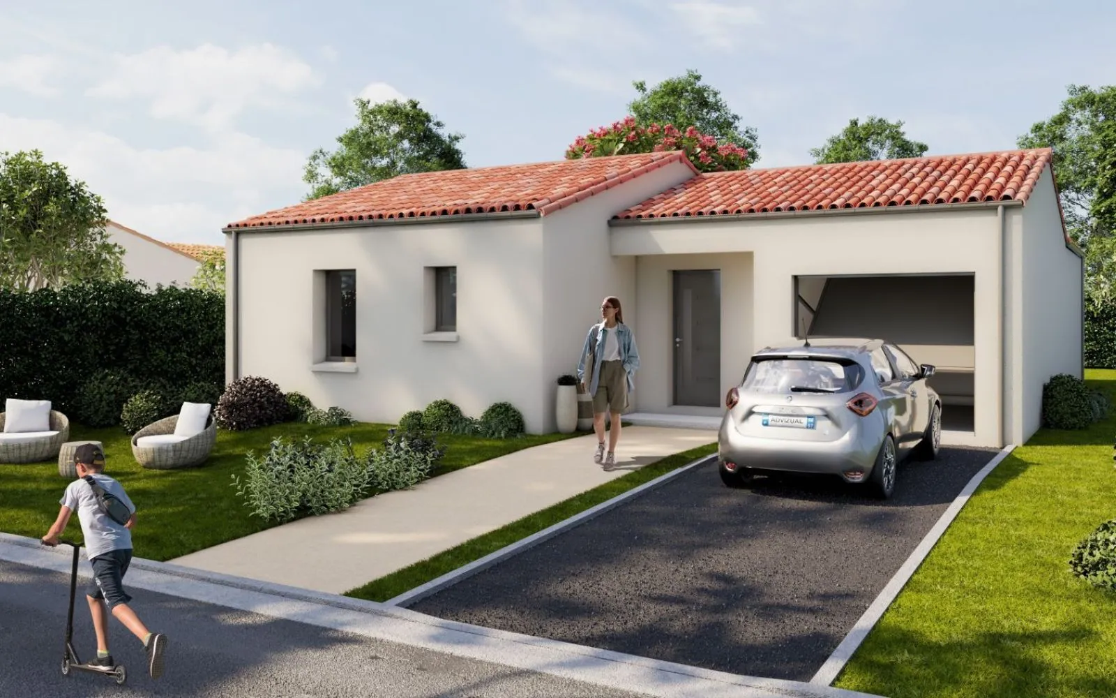 Maison 87.39 m² avec terrain à AZAY-SUR-THOUET à Azay-sur-Thouet — photo 1