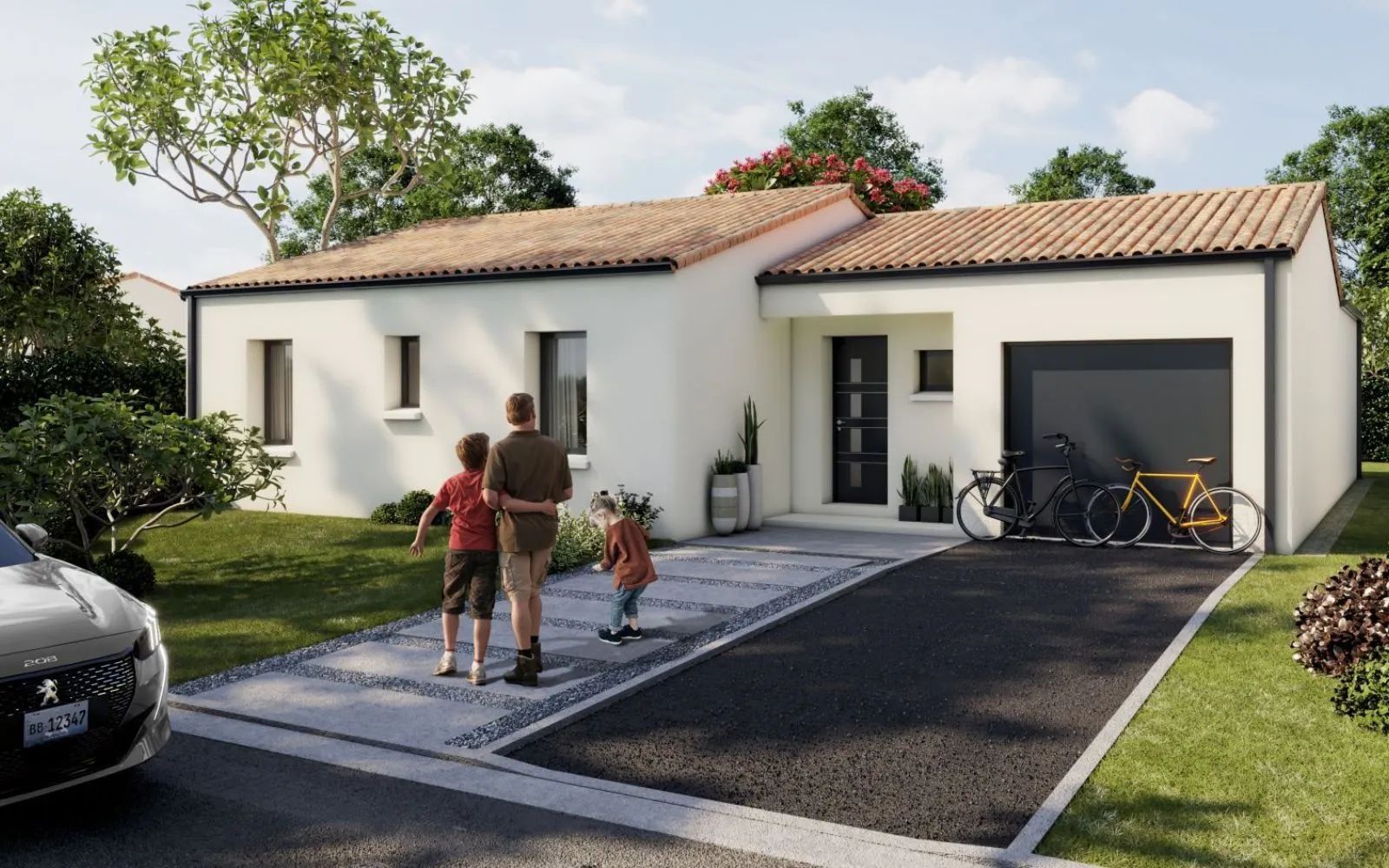 Maison 102.6 m² avec terrain à LA CHAPELLE-THIREUIL à La Chapelle-Thireuil — photo 1