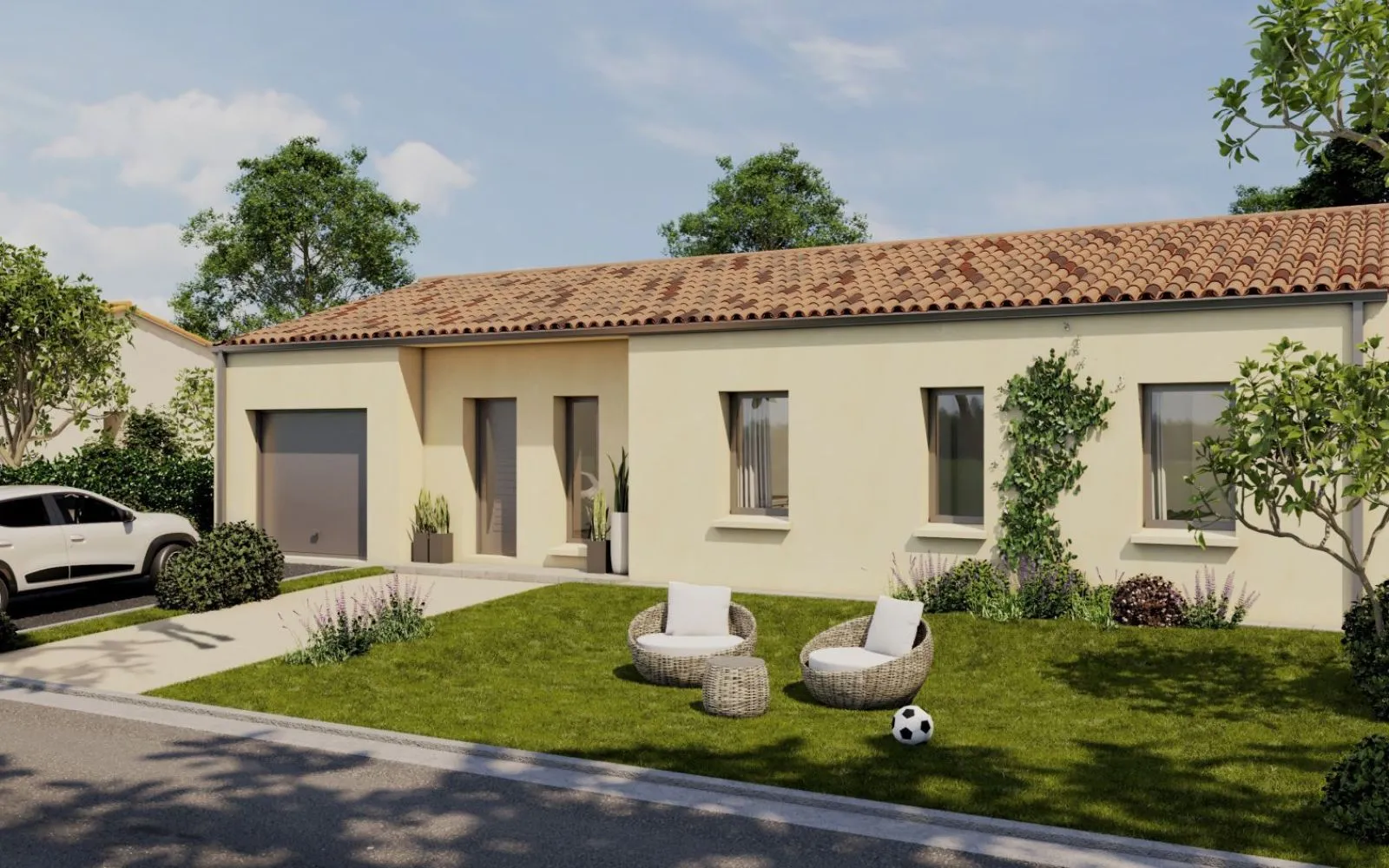 Maison 102.08 m² avec terrain à AMAILLOUX à Amailloux — photo 1