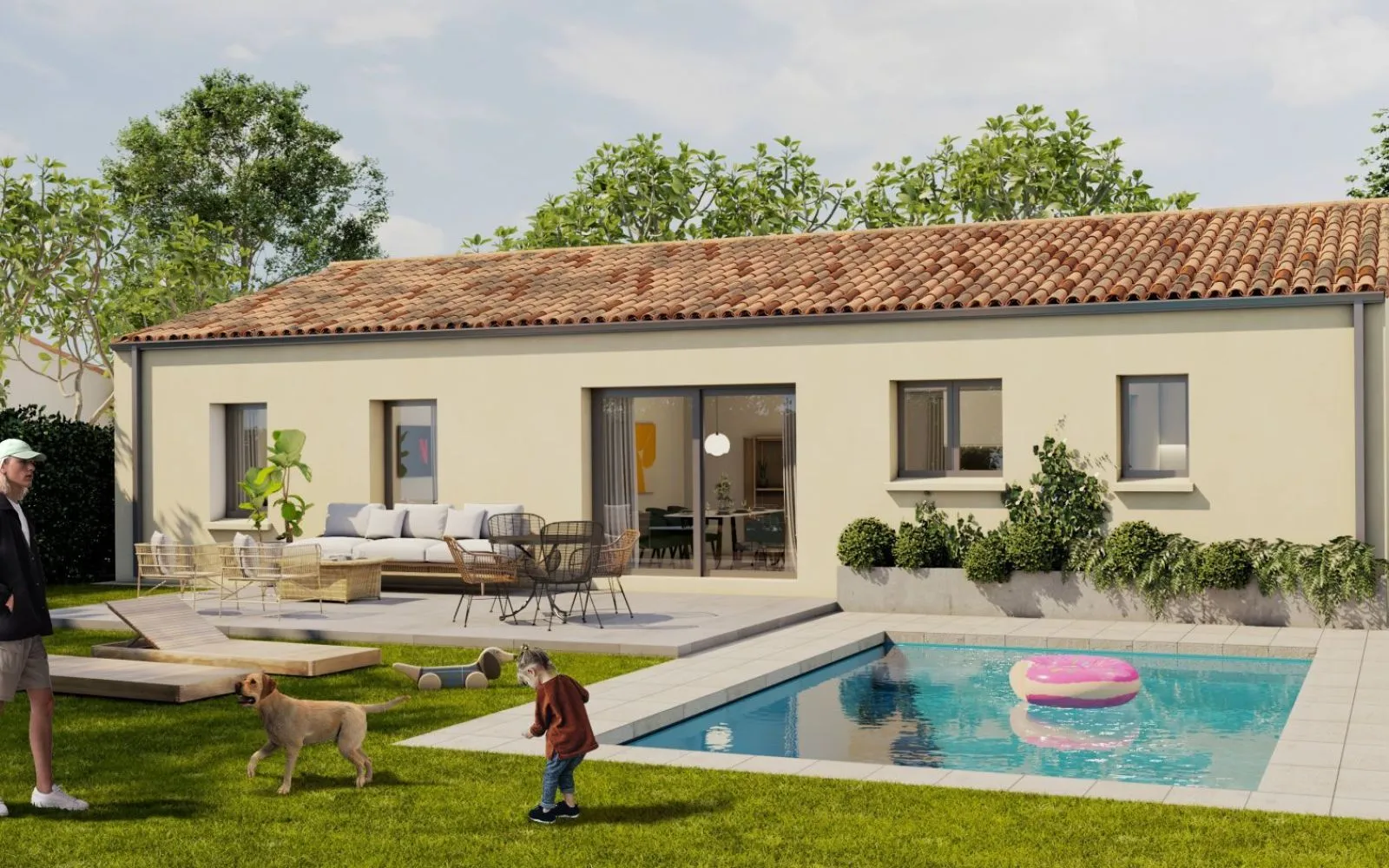 Maison 102.08 m² avec terrain à AMAILLOUX à Amailloux — photo 2