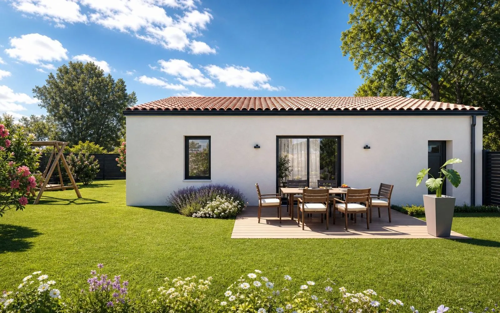 Maison 66 m² avec terrain à SAINT-JEAN-DE-LIVERSAY à Villedoux — photo 2