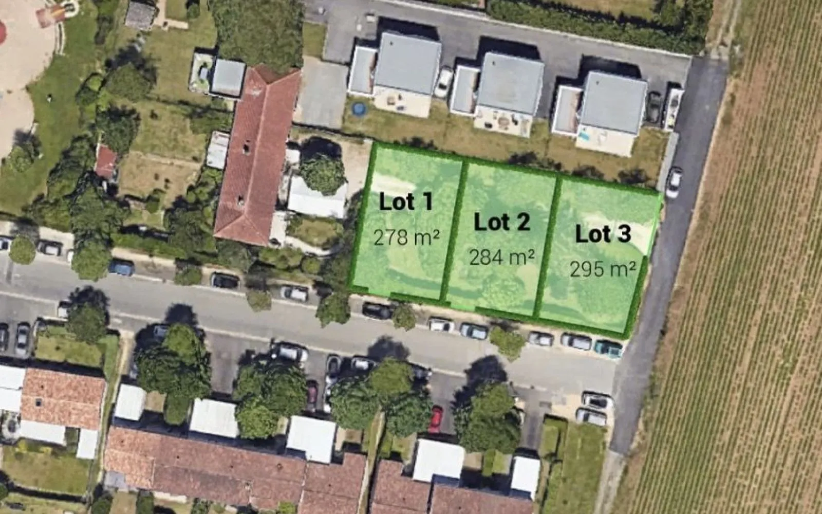 Terrain de 278 m² à SAINT-BENOIT à Saint-Benoît — photo 1