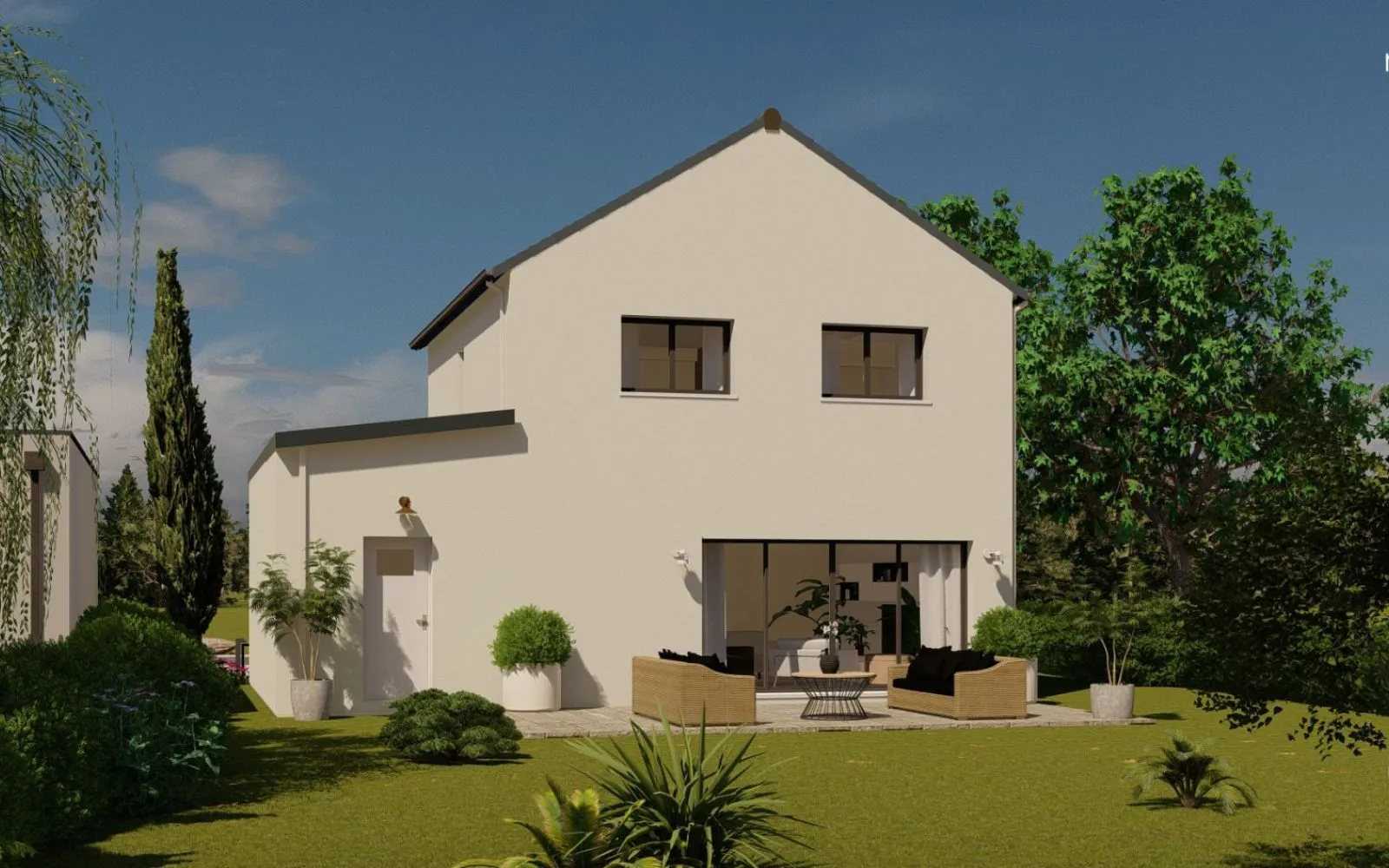 Maison 109.6 m² avec terrain à NOYANT-LA-GRAVOYERE (49) à Noyant-la-Gravoyère — photo 2