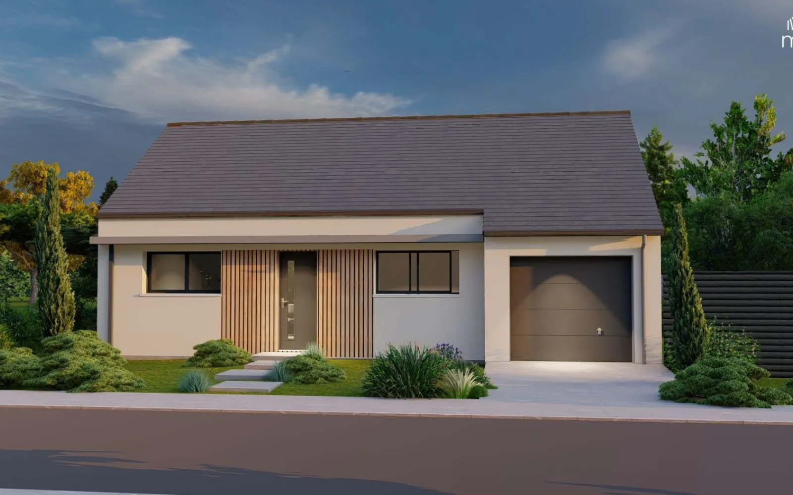Maison 96.56 m² avec terrain à NOYANT-LA-GRAVOYERE (49) à Noyant-la-Gravoyère — photo 1
