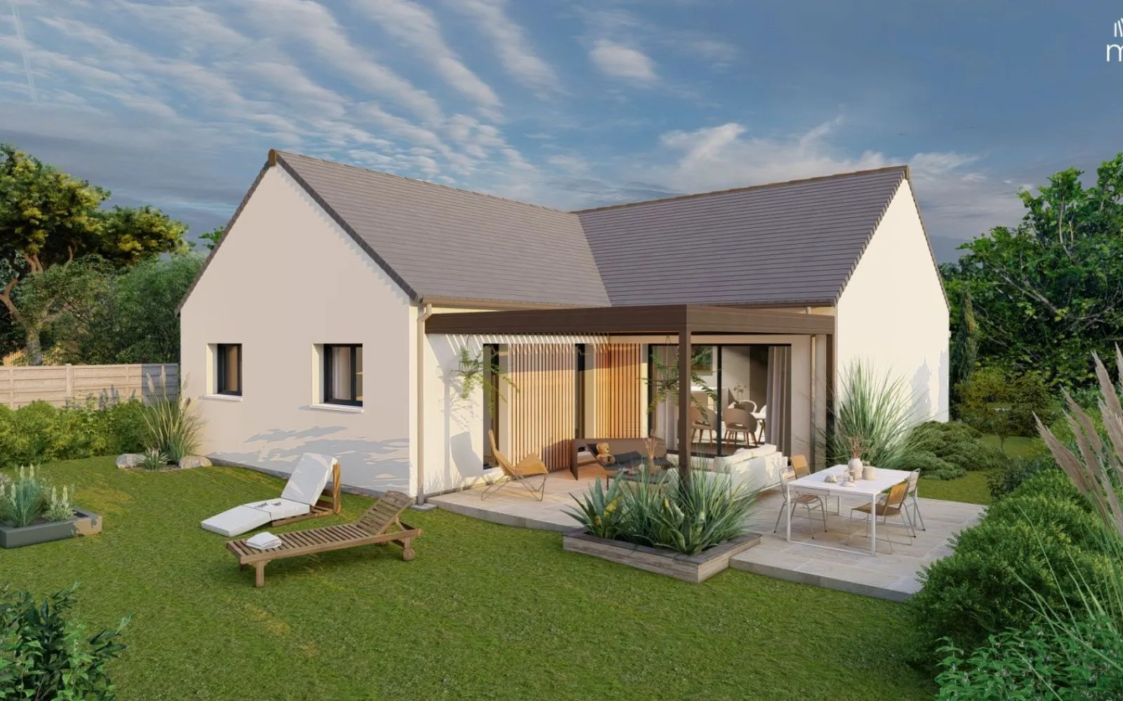 Maison 96.56 m² avec terrain à NOYANT-LA-GRAVOYERE (49) à Noyant-la-Gravoyère — photo 2