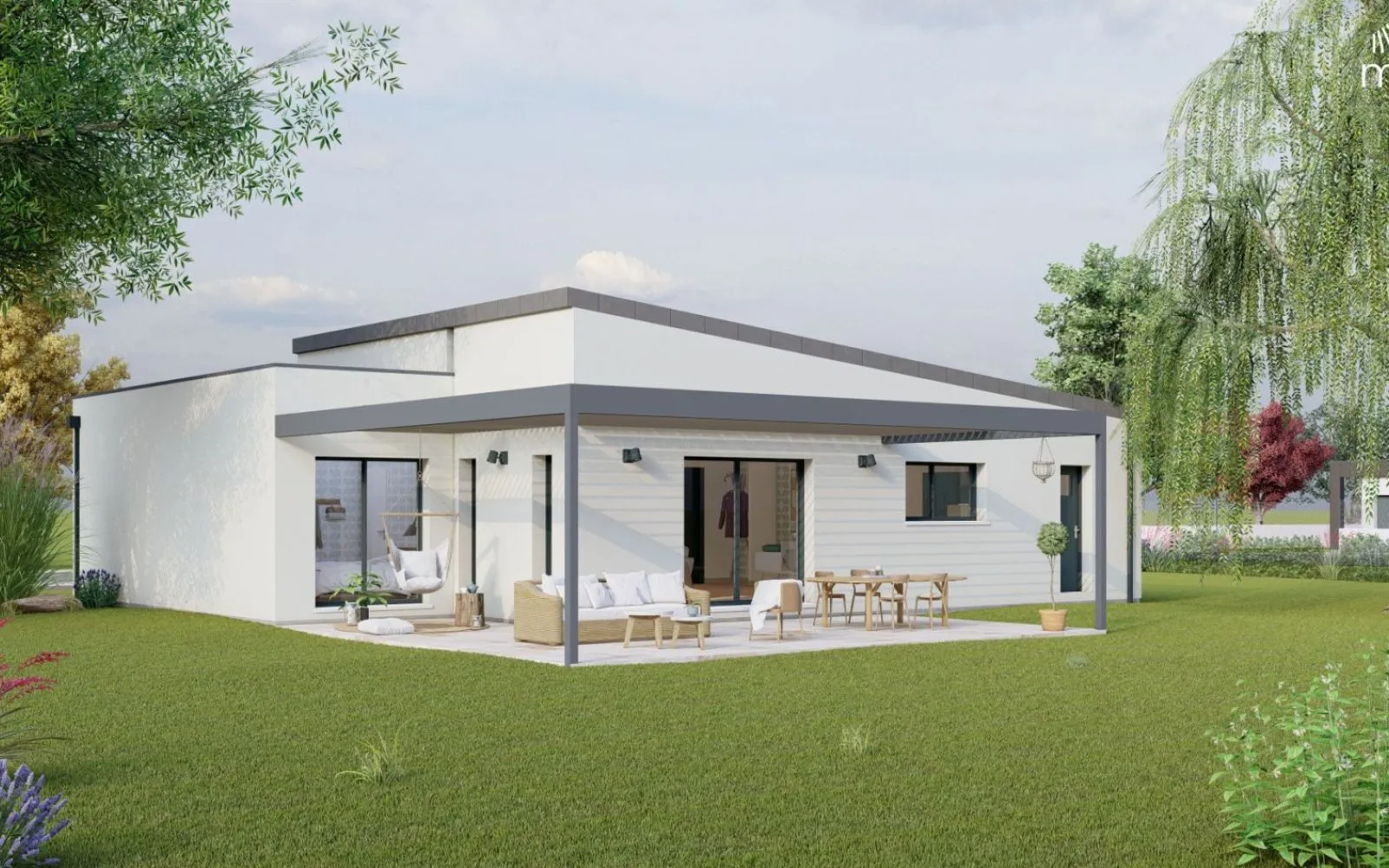 Maison 103.61 m² avec terrain à BOUCHEMAINE (49) à Bouchemaine — photo 2