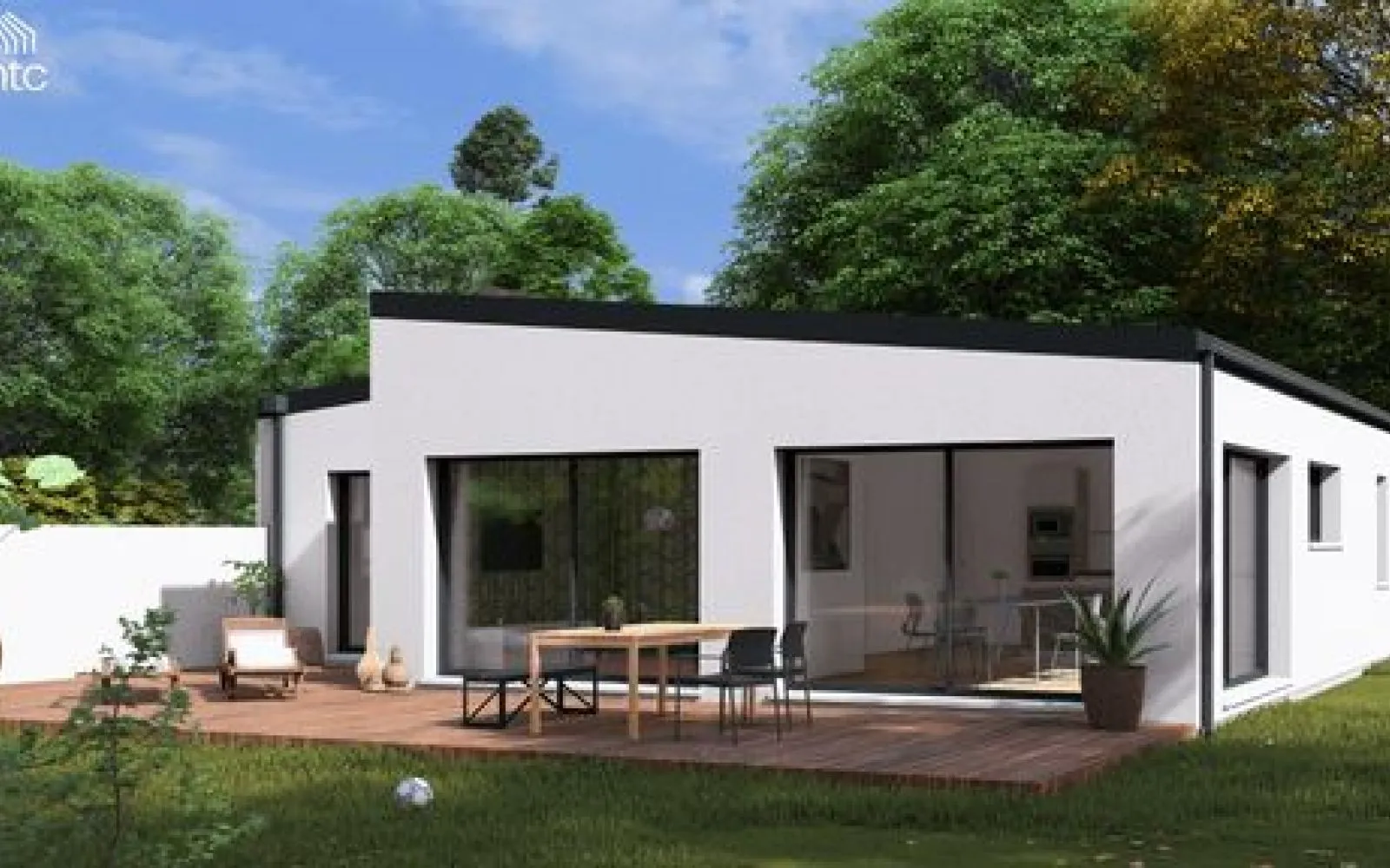 Maison 108.83 m² avec terrain à SAINT-MELAINE-SUR-AUBANCE (49) à Saint-Melaine-sur-Aubance — photo 2