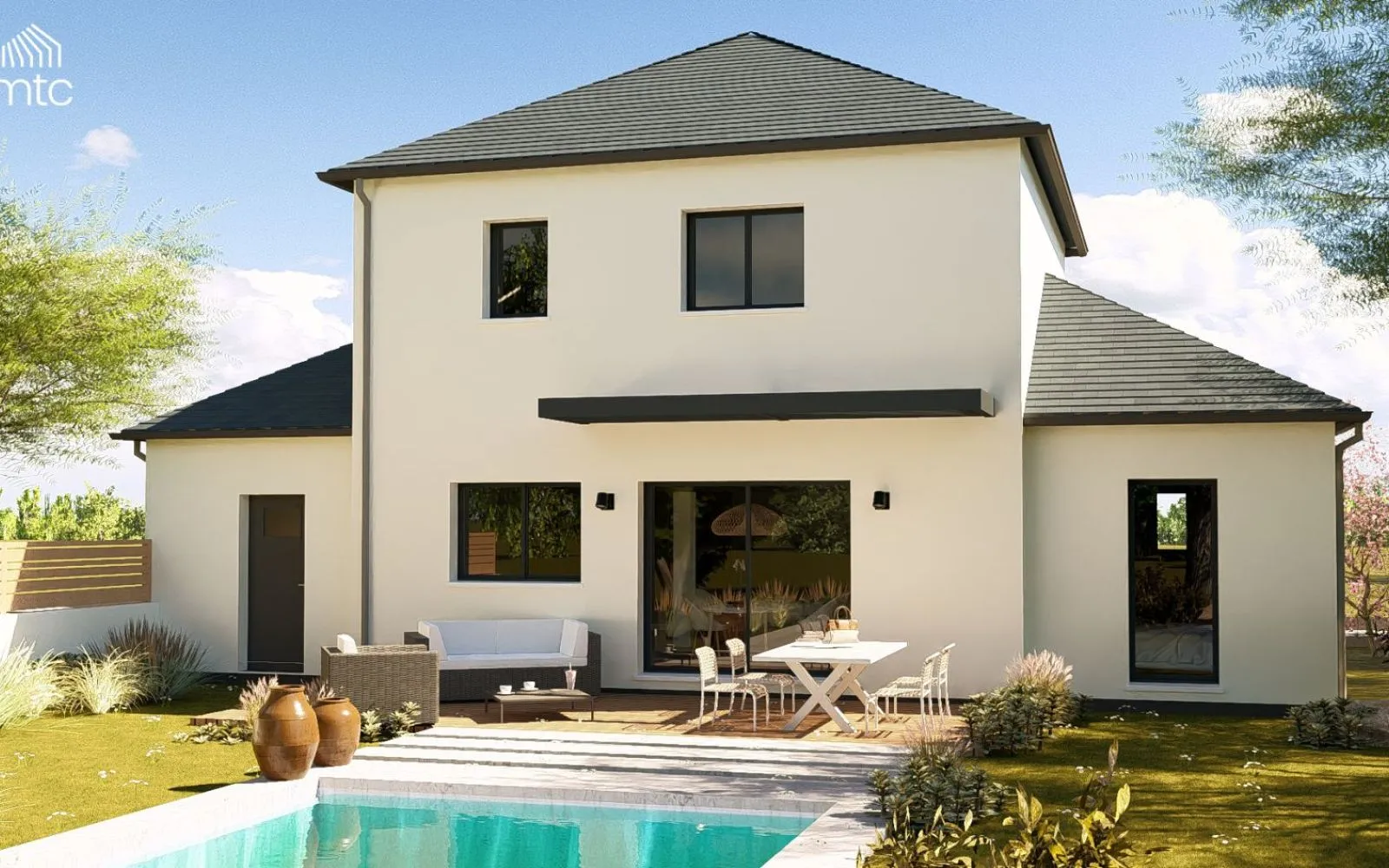Maison 107 m² avec terrain à SAINT-AIGNAN-GRANDLIEU (44) à Saint-Aignan-Grandlieu — photo 1