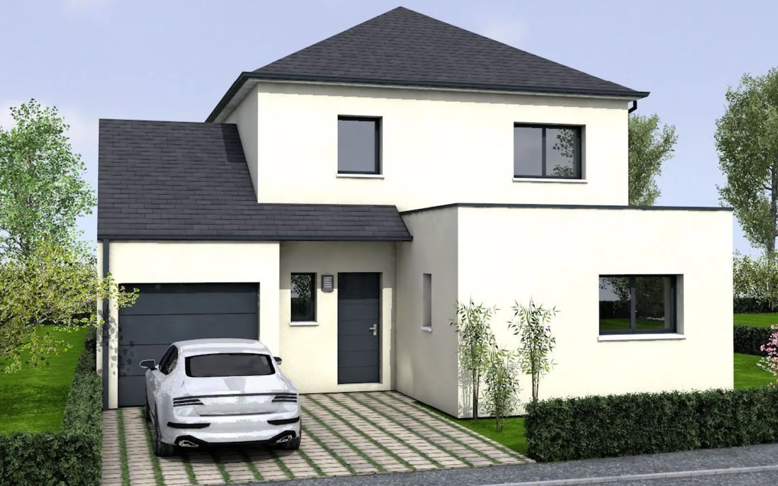 Maison 105.47 m² avec terrain à NOYANT-LA-GRAVOYERE (49) à Noyant-la-Gravoyère — photo 1