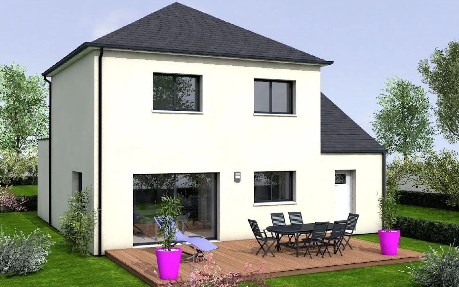 Maison 105.47 m² avec terrain à NOYANT-LA-GRAVOYERE (49) à Noyant-la-Gravoyère — photo 2