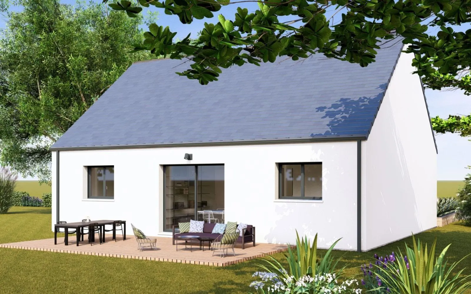Maison 70 m² avec terrain à L'HOTELLERIE-DE-FLEE (49) à L'Hôtellerie-de-Flée — photo 2