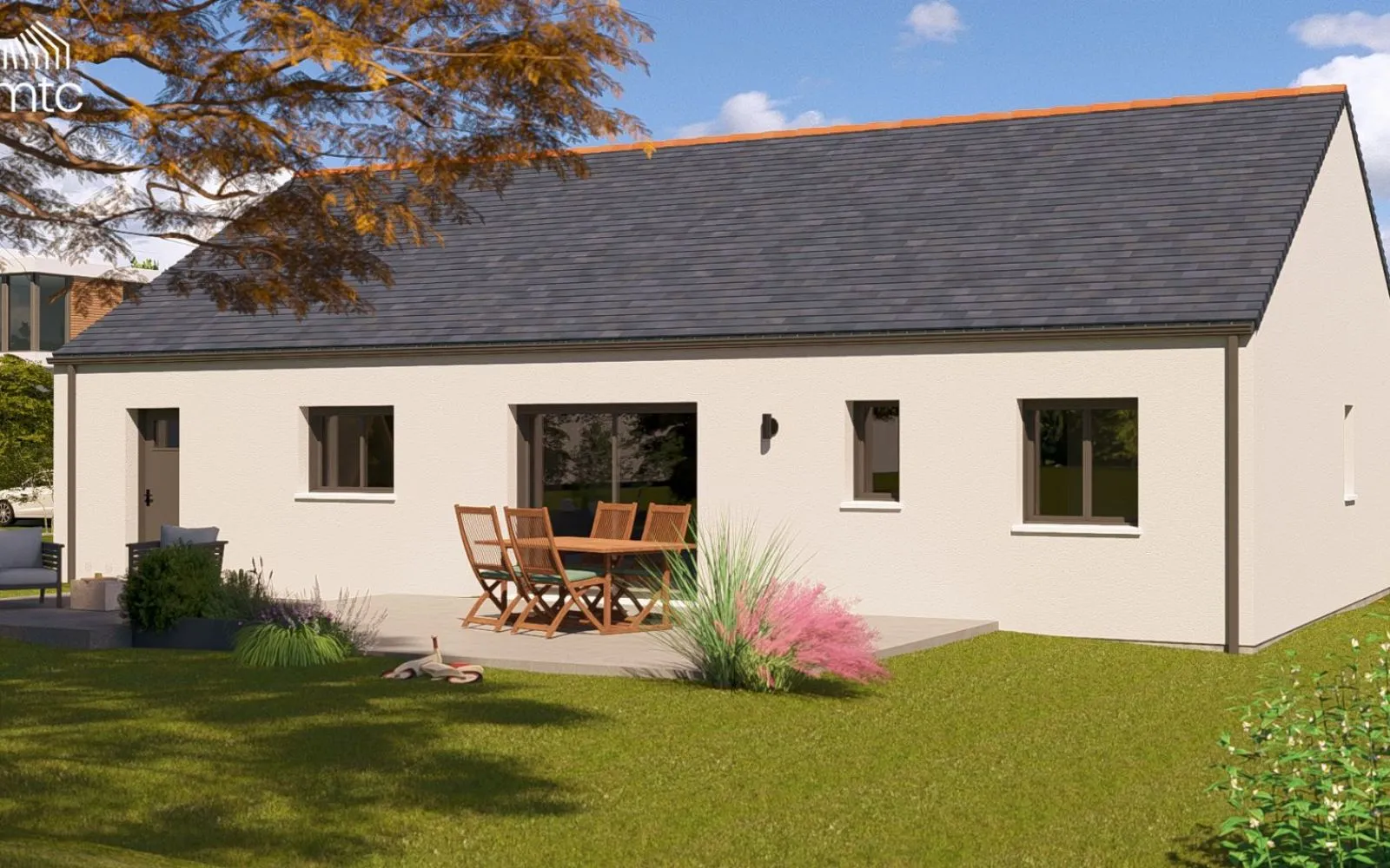 Maison 98 m² avec terrain à SAINT-GEORGES-SUR-LAYON (49) à Saint-Georges-sur-Layon — photo 2