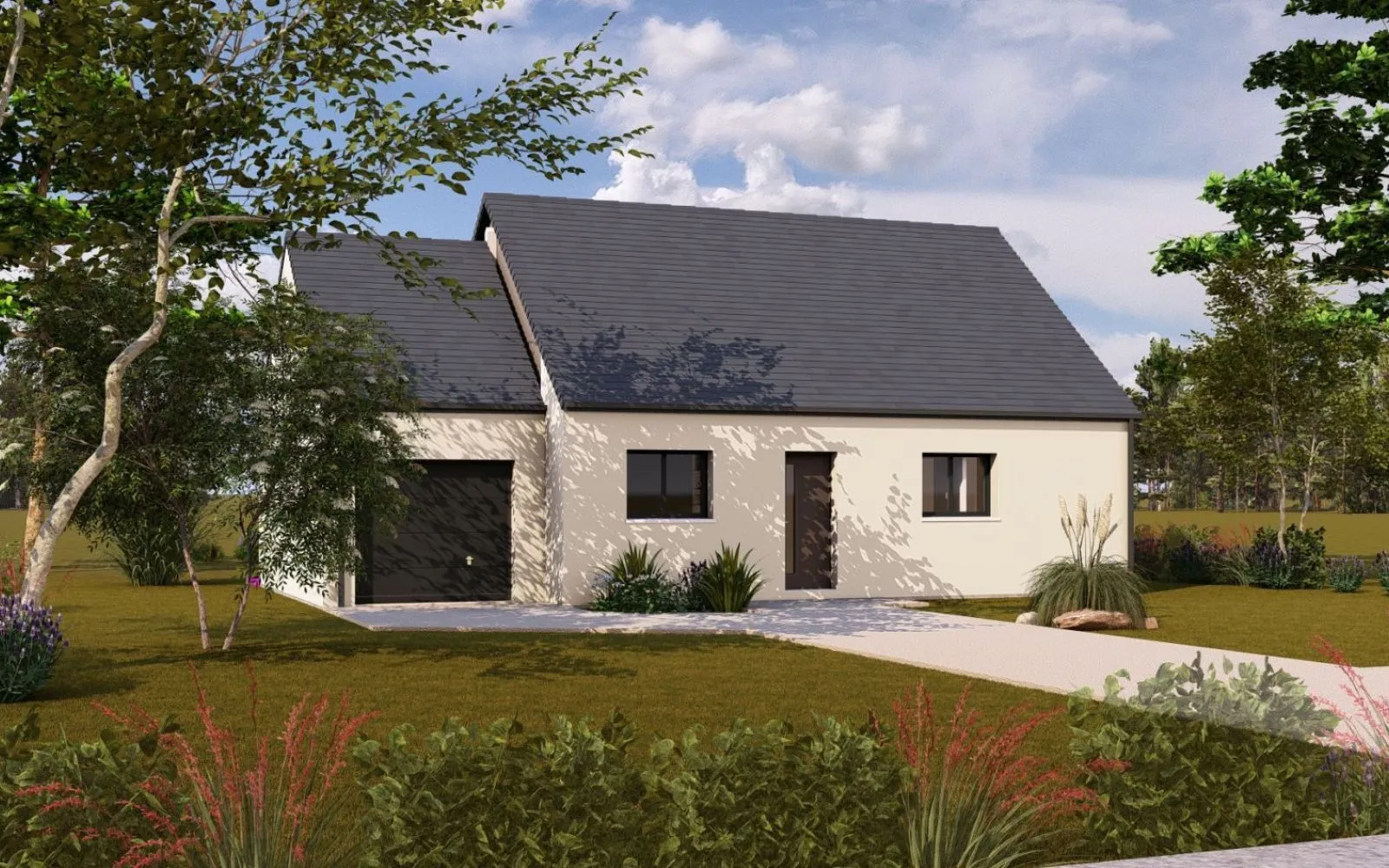 Maison 75 m² avec terrain à NOYANT-LA-GRAVOYERE (49) à Noyant-la-Gravoyère — photo 2