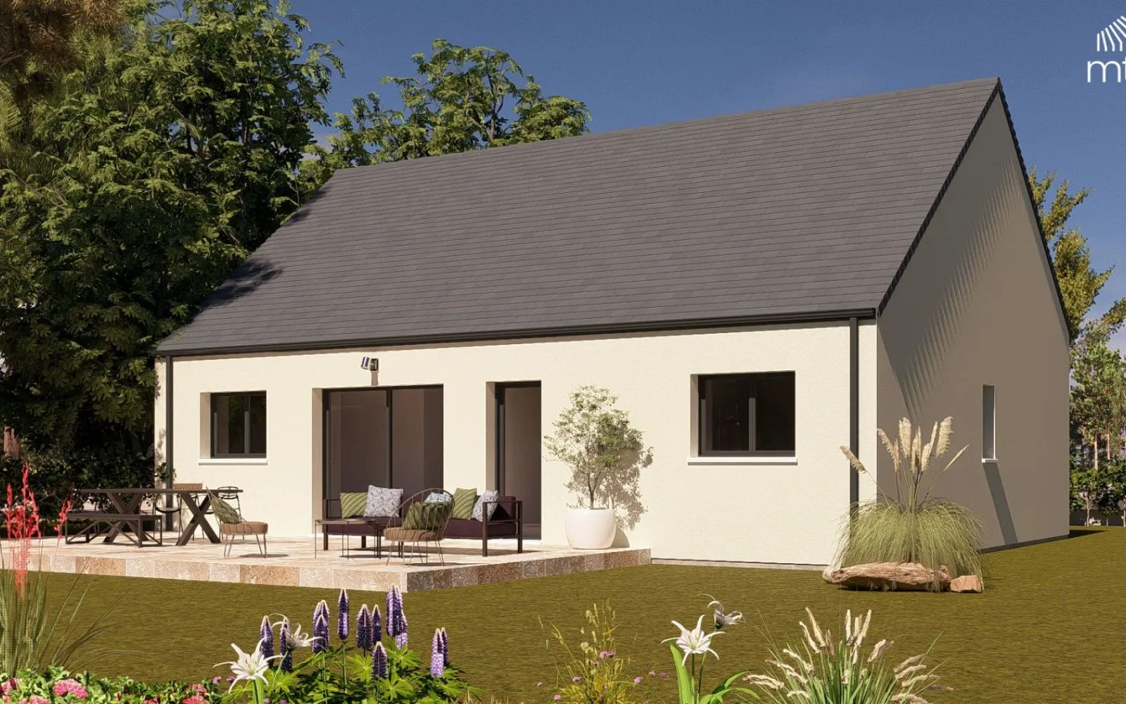 Maison 82.4 m² avec terrain à SAINT-AIGNAN-GRANDLIEU (44) à Saint-Aignan-Grandlieu — photo 1