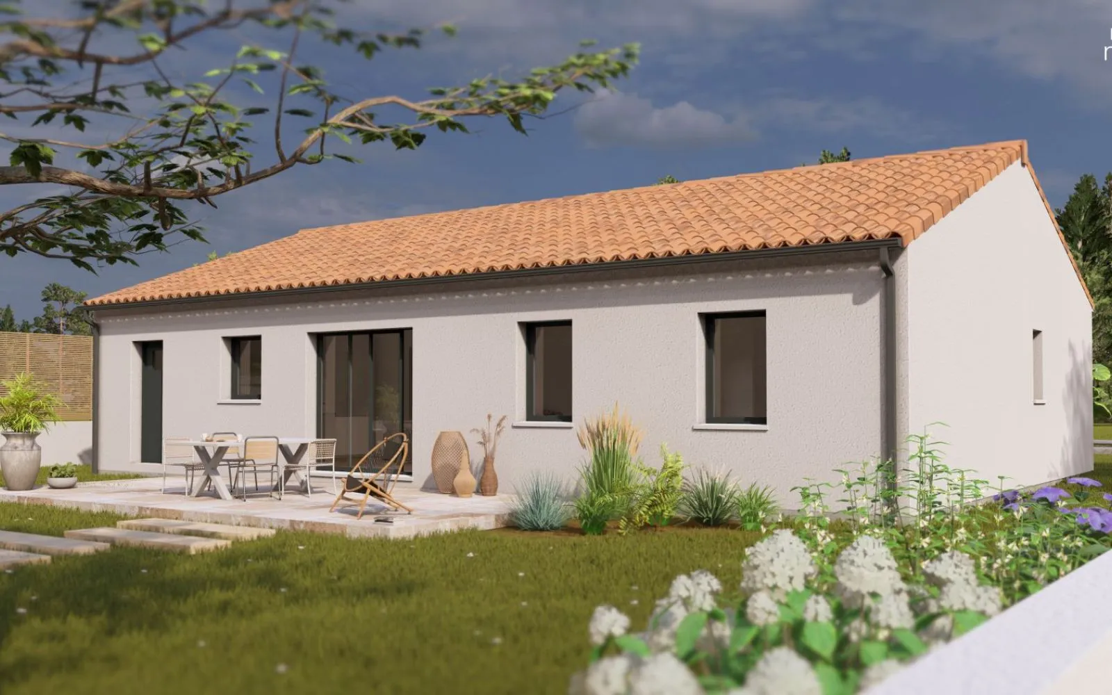 Maison 110.87 m² avec terrain à CHAMPTOCE-SUR-LOIRE (49) à Champtocé-sur-Loire — photo 2