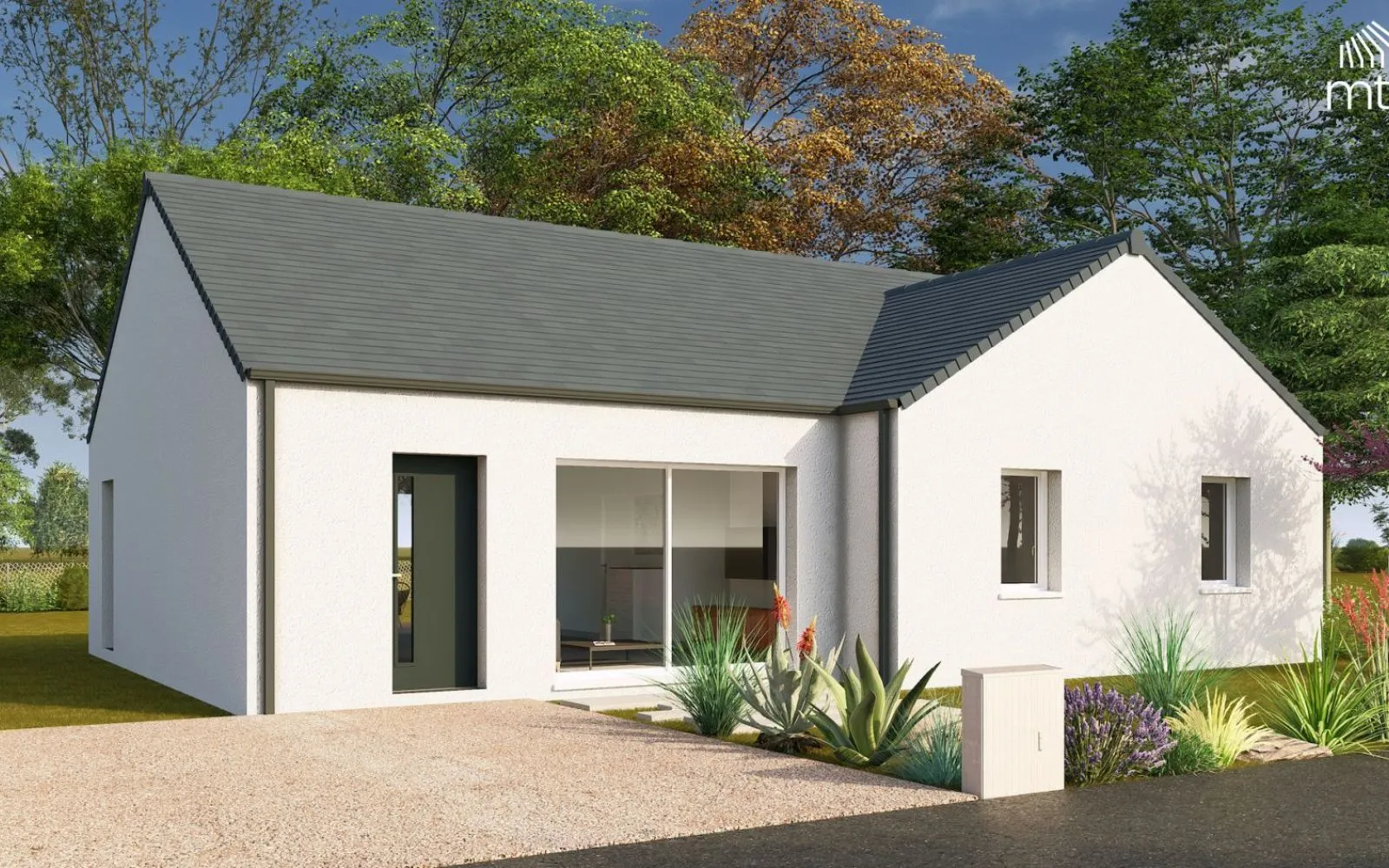 Maison 103 m² avec terrain à L'HOTELLERIE-DE-FLEE (49) à L'Hôtellerie-de-Flée — photo 2