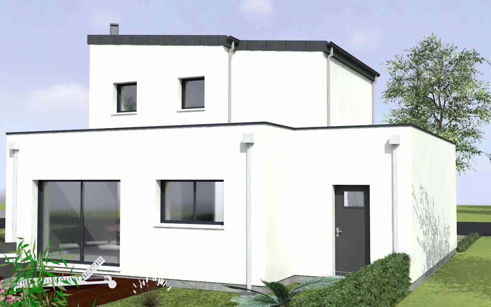 Maison 94.01 m² avec terrain à LA CHEVROLIERE (44) à La Chevrolière — photo 1