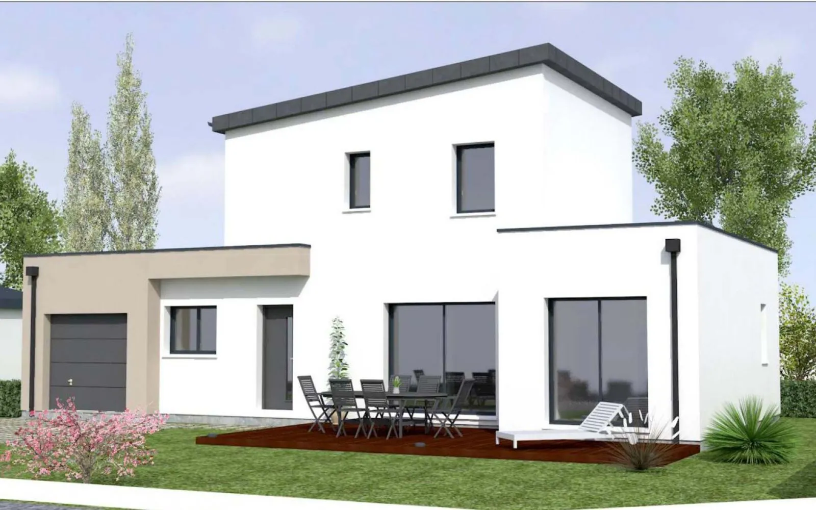 Maison 89.36 m² avec terrain à MARTIGNE-BRIAND (49) à Martigné-Briand — photo 1