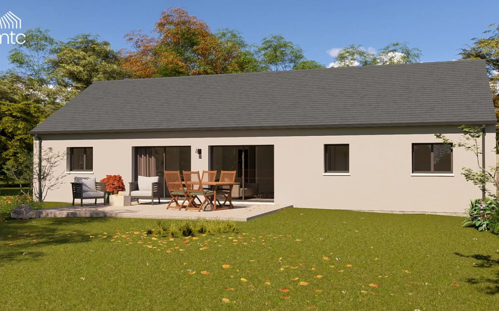 Maison 120 m² avec terrain à CONCOURSON-SUR-LAYON (49) à Concourson-sur-Layon — photo 2