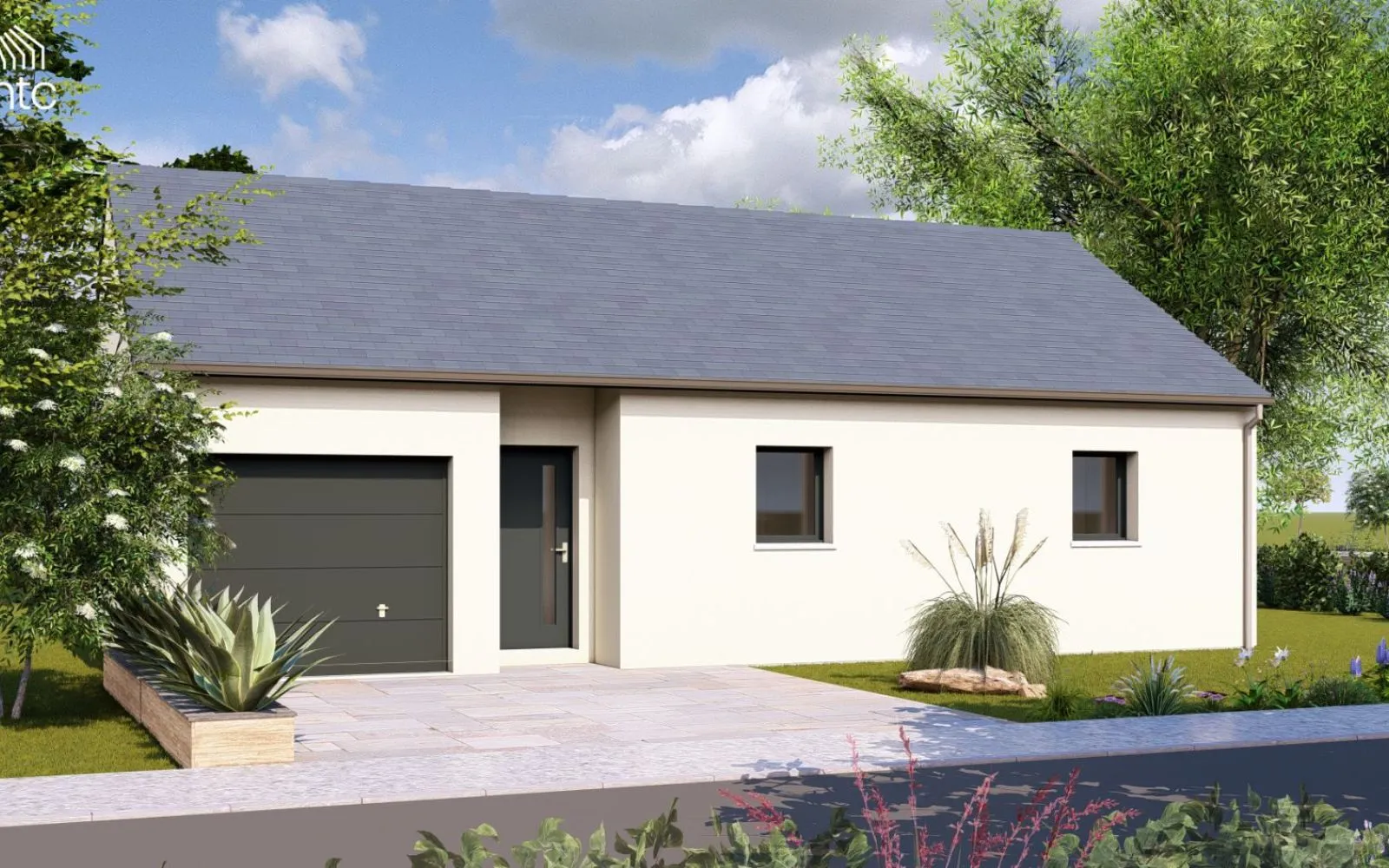 Maison 61 m² avec terrain à BRIGNE (49) à Brigné — photo 1