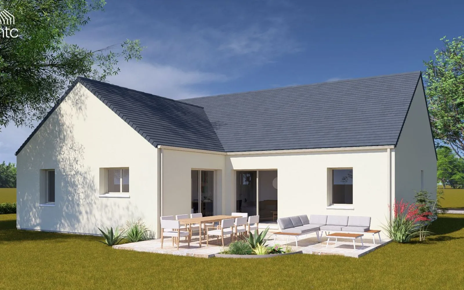 Maison 110 m² avec terrain à CONCOURSON-SUR-LAYON (49) à Concourson-sur-Layon — photo 2
