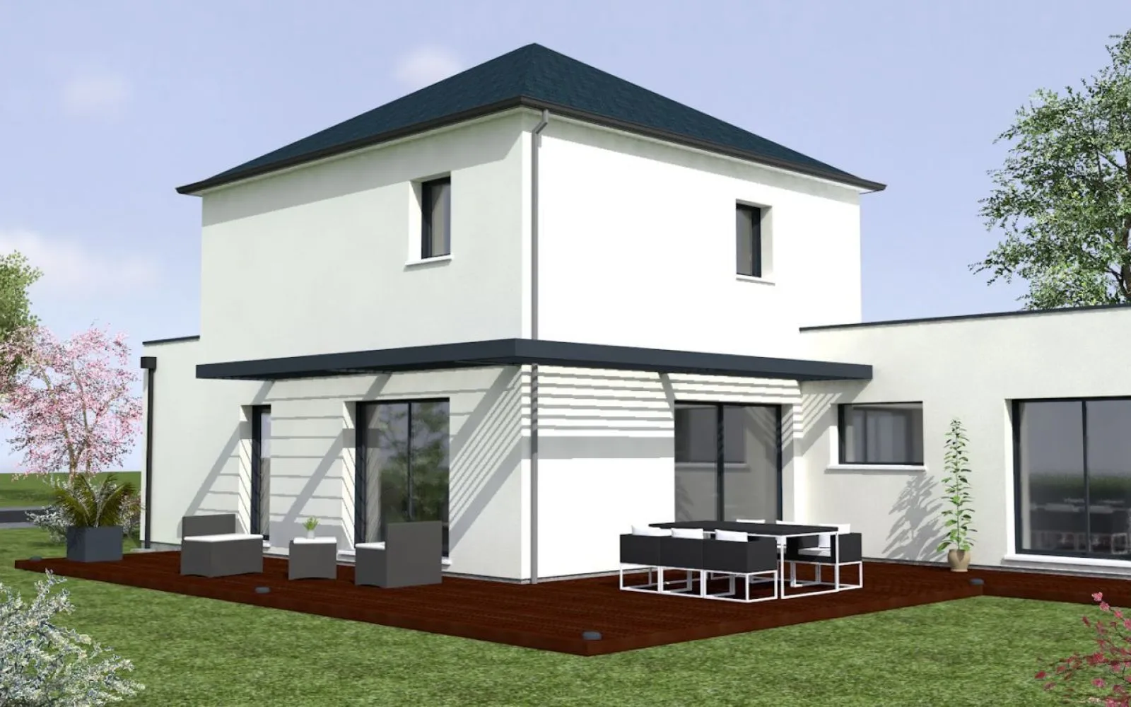 Maison 132.39 m² avec terrain à BRIGNE (49) à Brigné — photo 1