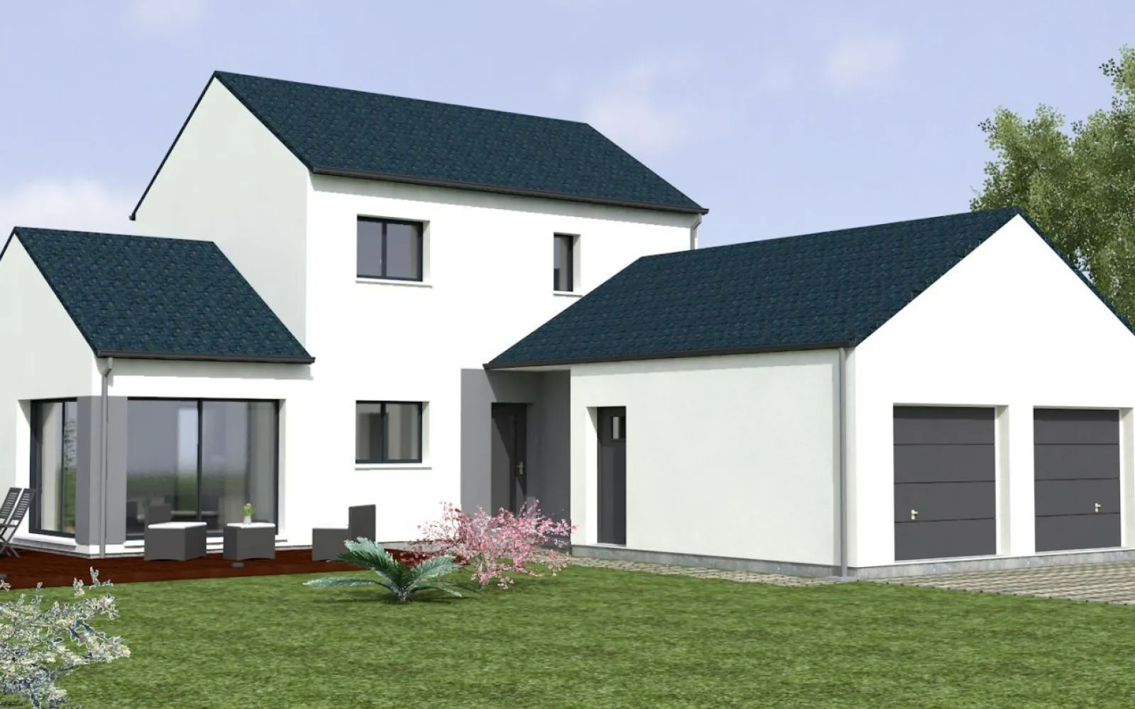 Maison 120.06 m² avec terrain à CONCOURSON-SUR-LAYON (49) à Concourson-sur-Layon — photo 1