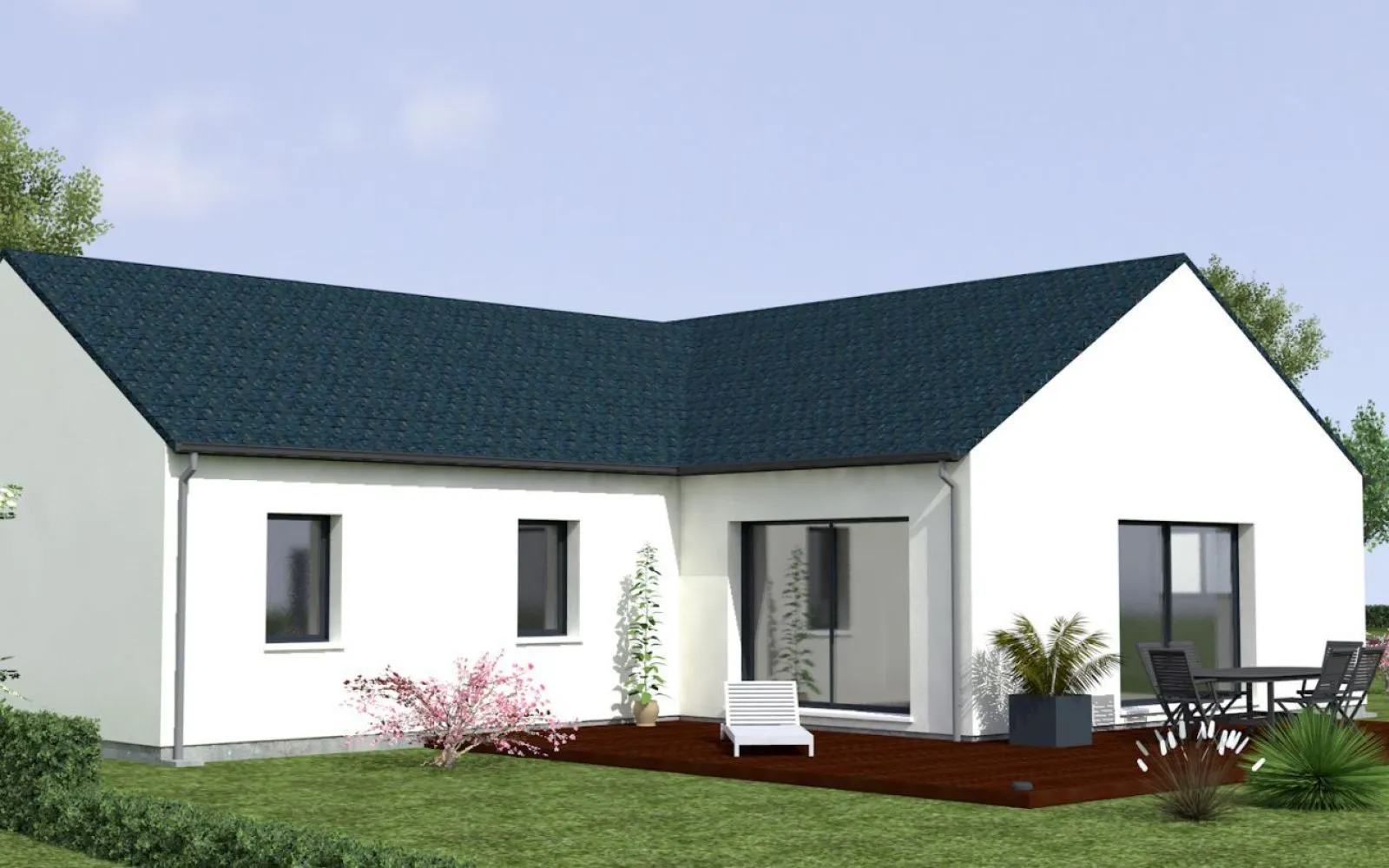 Maison 120.06 m² avec terrain à CONCOURSON-SUR-LAYON (49) à Concourson-sur-Layon — photo 2