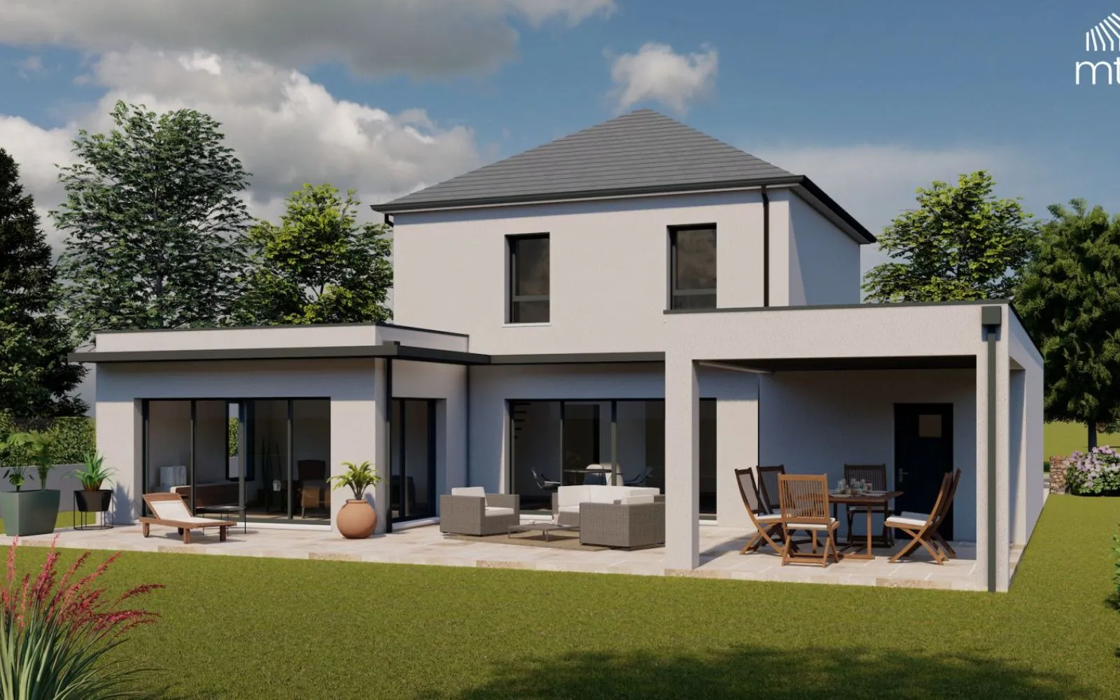 Maison 124 m² avec terrain à SAINT-AIGNAN-GRANDLIEU (44) à Saint-Aignan-Grandlieu — photo 1