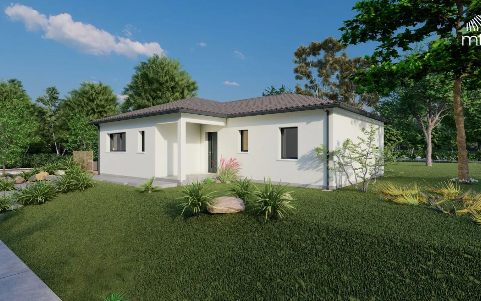 Maison 99.75 m² avec terrain à SAINT-AIGNAN-GRANDLIEU (44) à Saint-Aignan-Grandlieu — photo 1