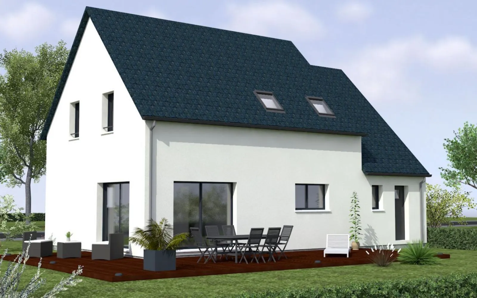 Maison 115.16 m² avec terrain à LA CHEVROLIERE (44) à La Chevrolière — photo 2