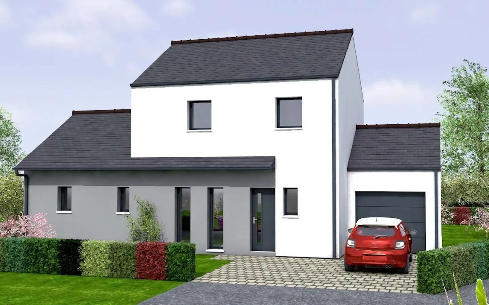 Maison 109.41 m² avec terrain à LA CHEVROLIERE (44) à La Chevrolière — photo 1