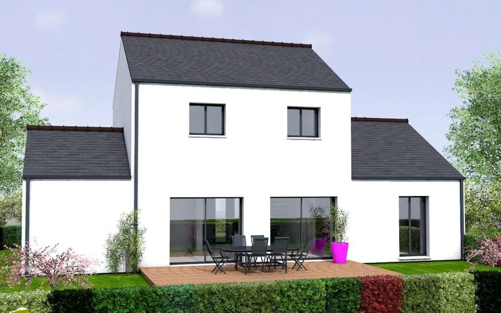 Maison 109.41 m² avec terrain à LA CHEVROLIERE (44) à La Chevrolière — photo 2