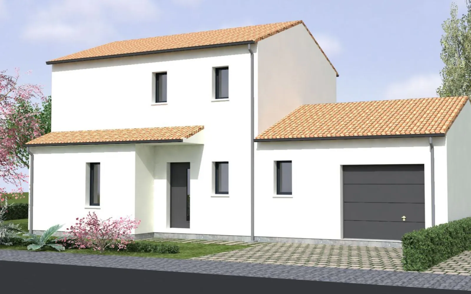 Maison 108.95 m² avec terrain à SAINT-AIGNAN-GRANDLIEU (44) à Saint-Aignan-Grandlieu — photo 1