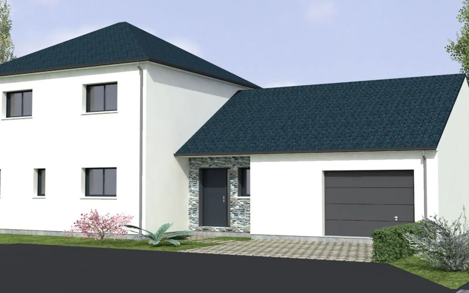 Maison 154.57 m² avec terrain à GENESTON (44) à Geneston — photo 1