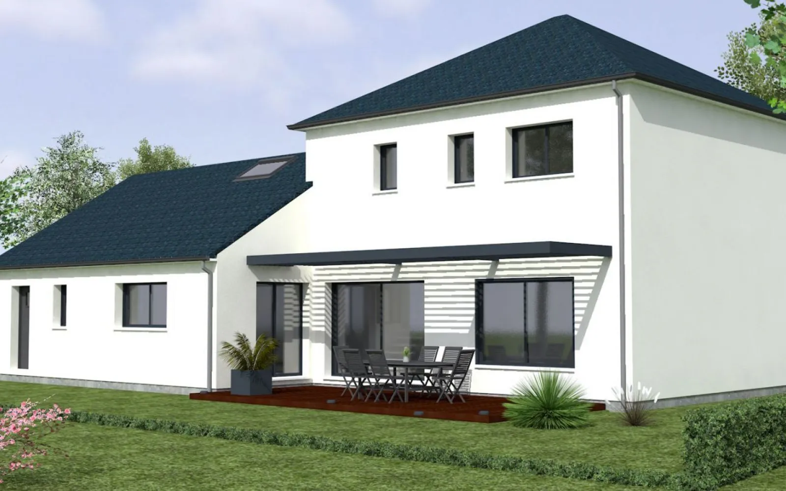 Maison 154.57 m² avec terrain à GENESTON (44) à Geneston — photo 2