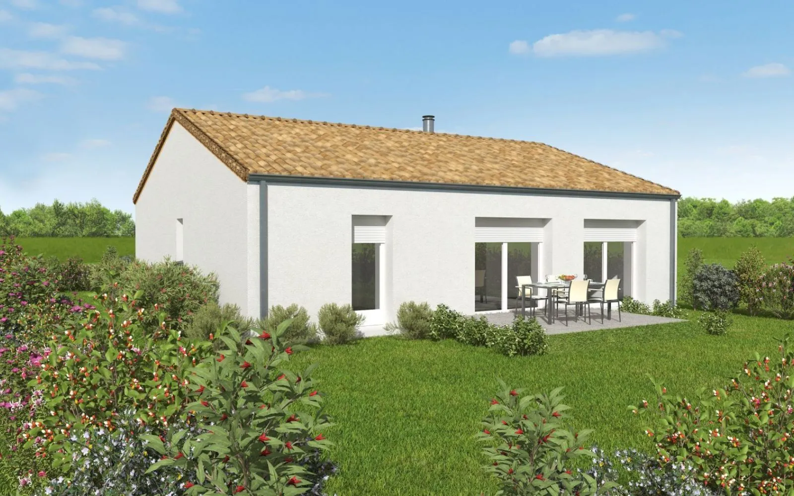 Maison 76.88 m² avec terrain à MACHECOUL-SAINT-MÊME (44) à Machecoul-Saint-Même — photo 2