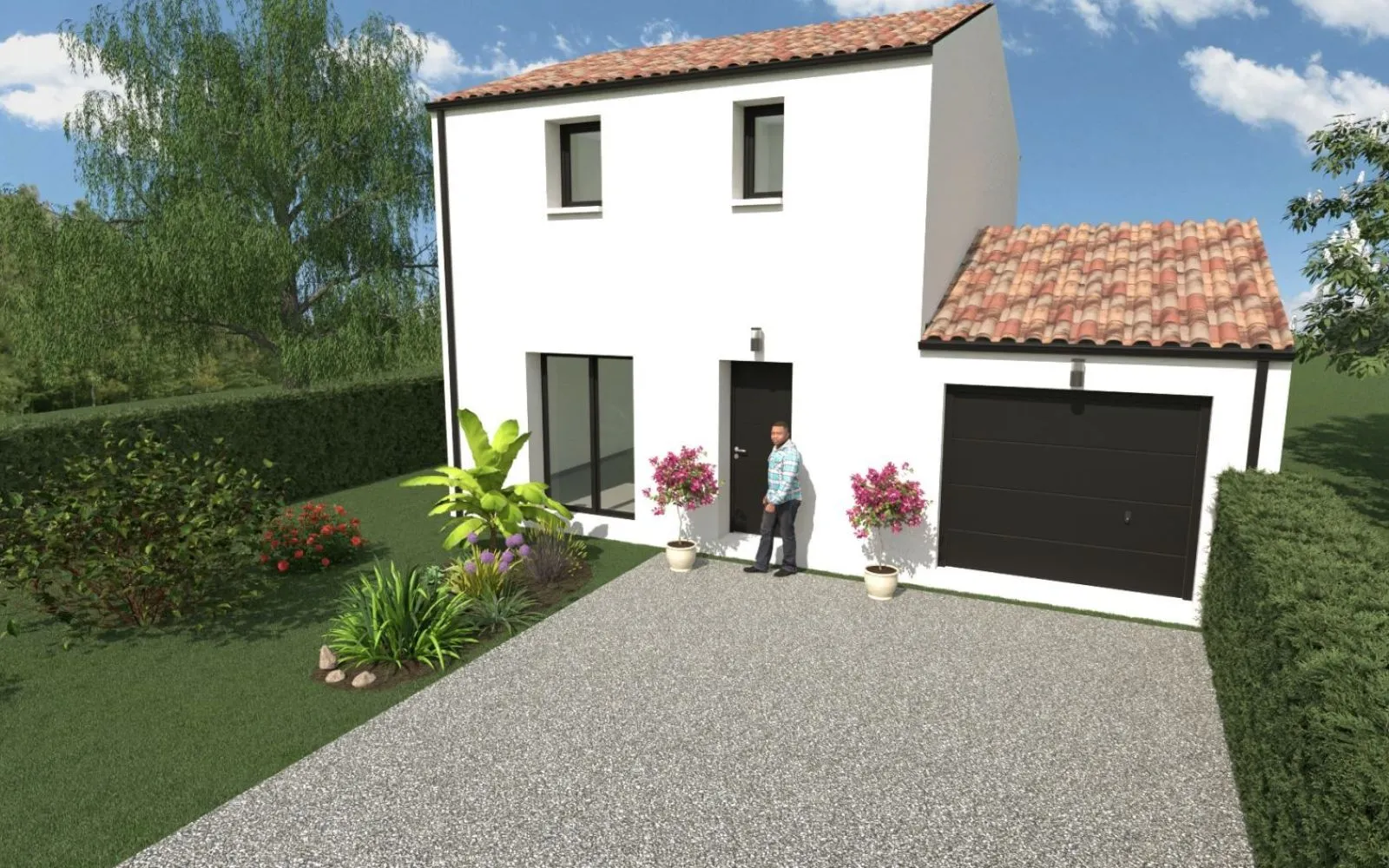 Maison 76.8 m² avec terrain à SAINT-PHILBERT-DE-GRAND-LIEU (44) à Saint-Philbert-de-Grand-Lieu — photo 1
