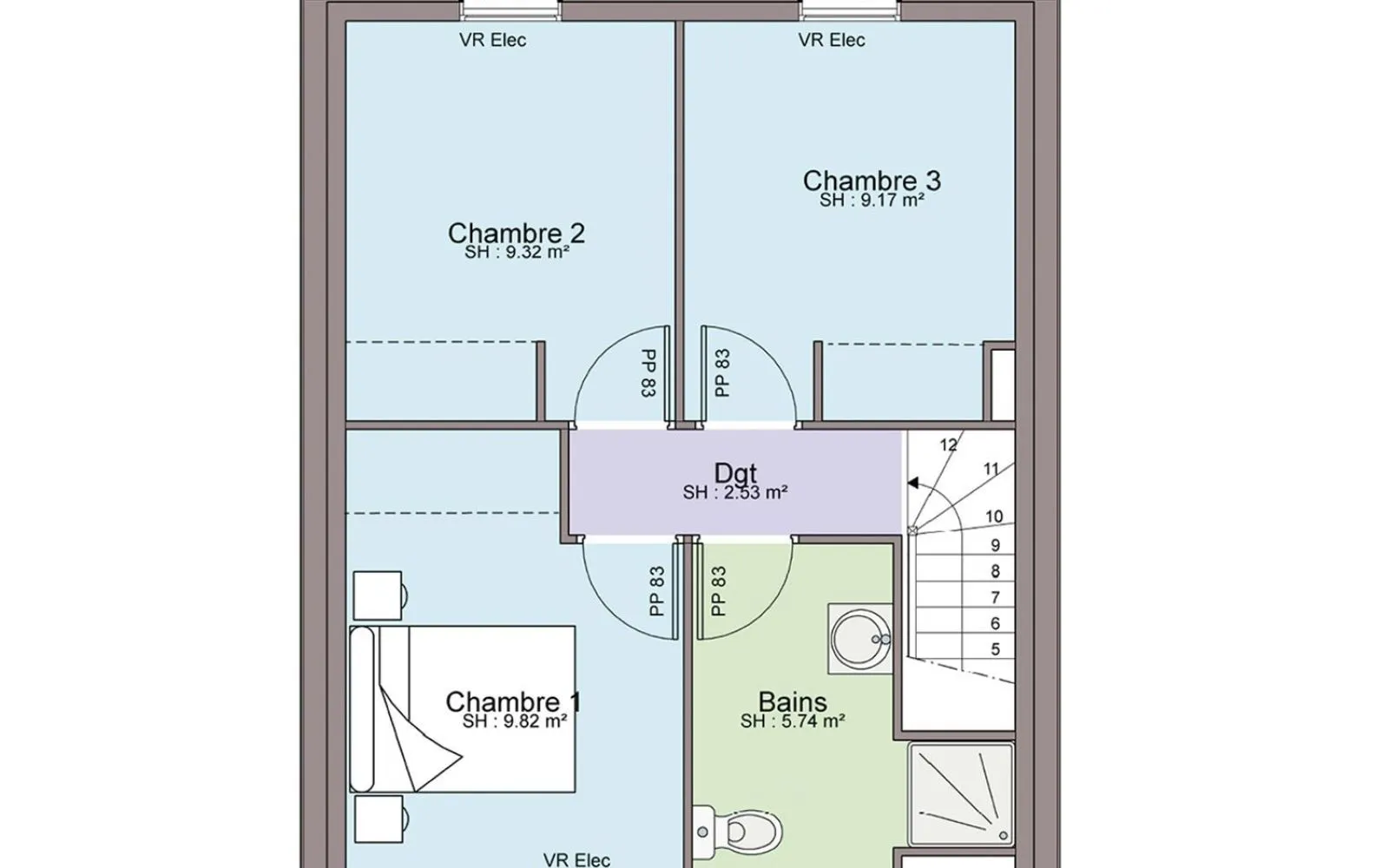 Maison 76.8 m² avec terrain à SAINT-PHILBERT-DE-GRAND-LIEU (44) à Saint-Philbert-de-Grand-Lieu — photo 4