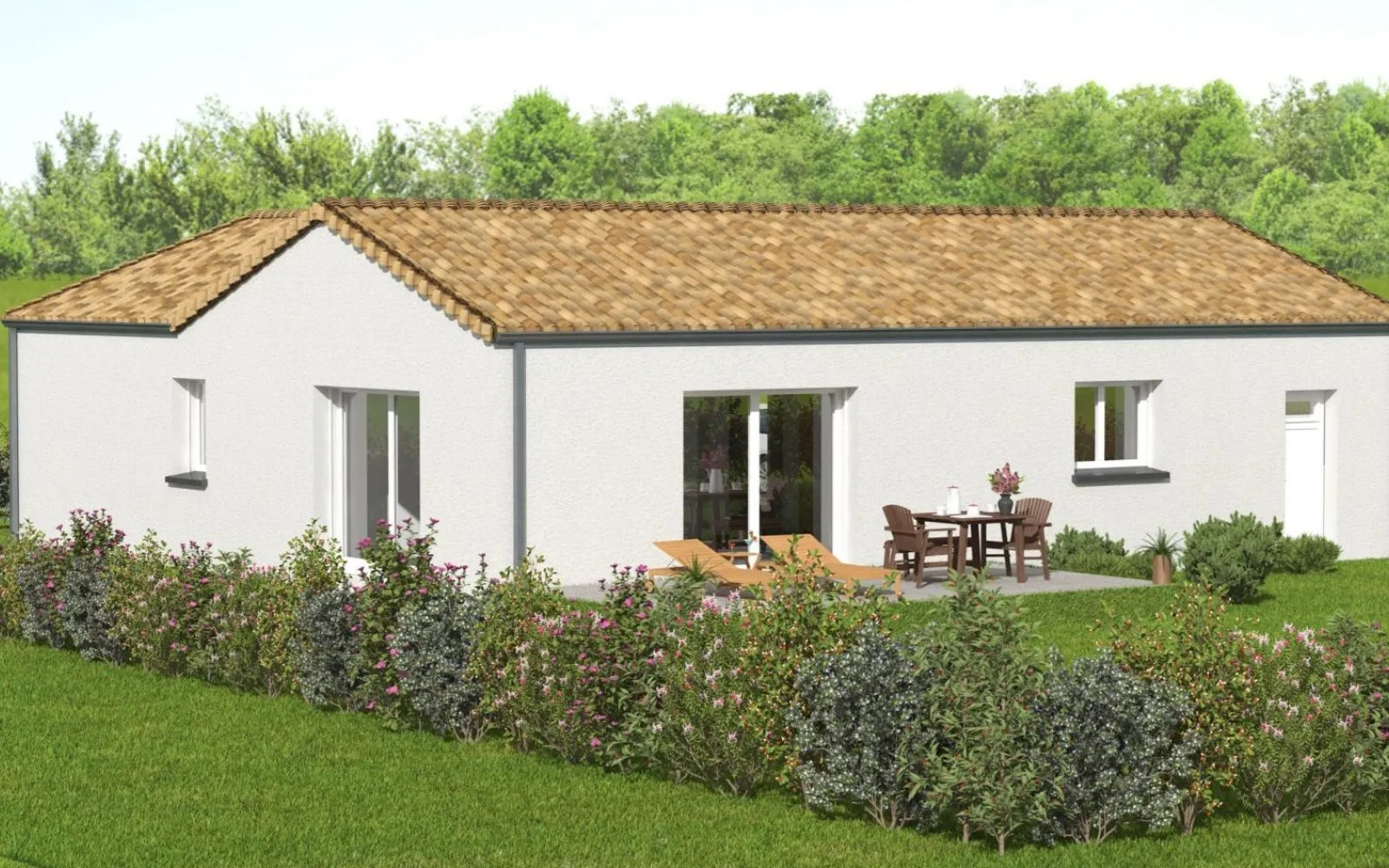 Maison 92.97 m² avec terrain à AIGREFEUILLE-SUR-MAINE (44) à Aigrefeuille-sur-Maine — photo 2
