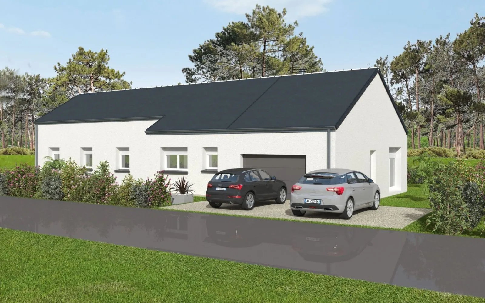 Maison 131.62 m² avec terrain à SAINT-PHILBERT-DE-GRAND-LIEU (44) à Saint-Philbert-de-Grand-Lieu — photo 1