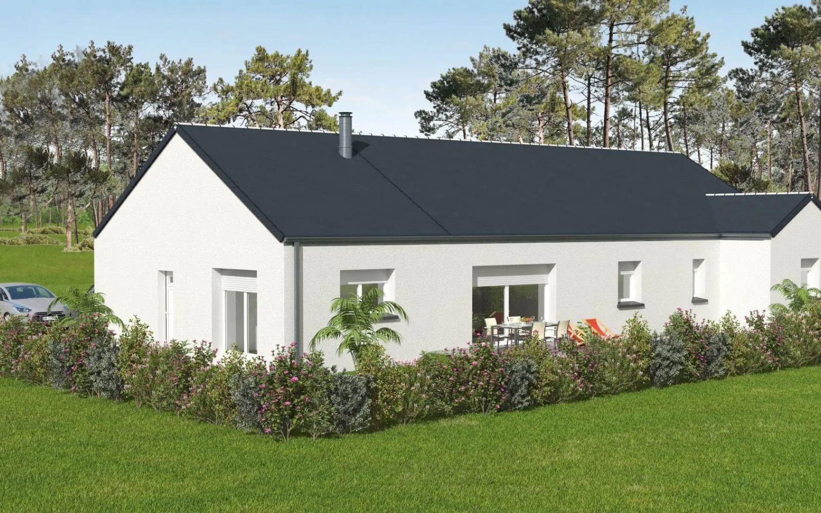 Maison 131.62 m² avec terrain à SAINT-PHILBERT-DE-GRAND-LIEU (44) à Saint-Philbert-de-Grand-Lieu — photo 2