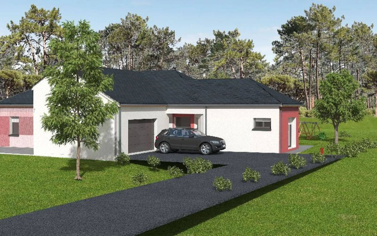 Maison 145.03 m² avec terrain à SAINT-PHILBERT-DE-GRAND-LIEU (44) à Saint-Philbert-de-Grand-Lieu — photo 1