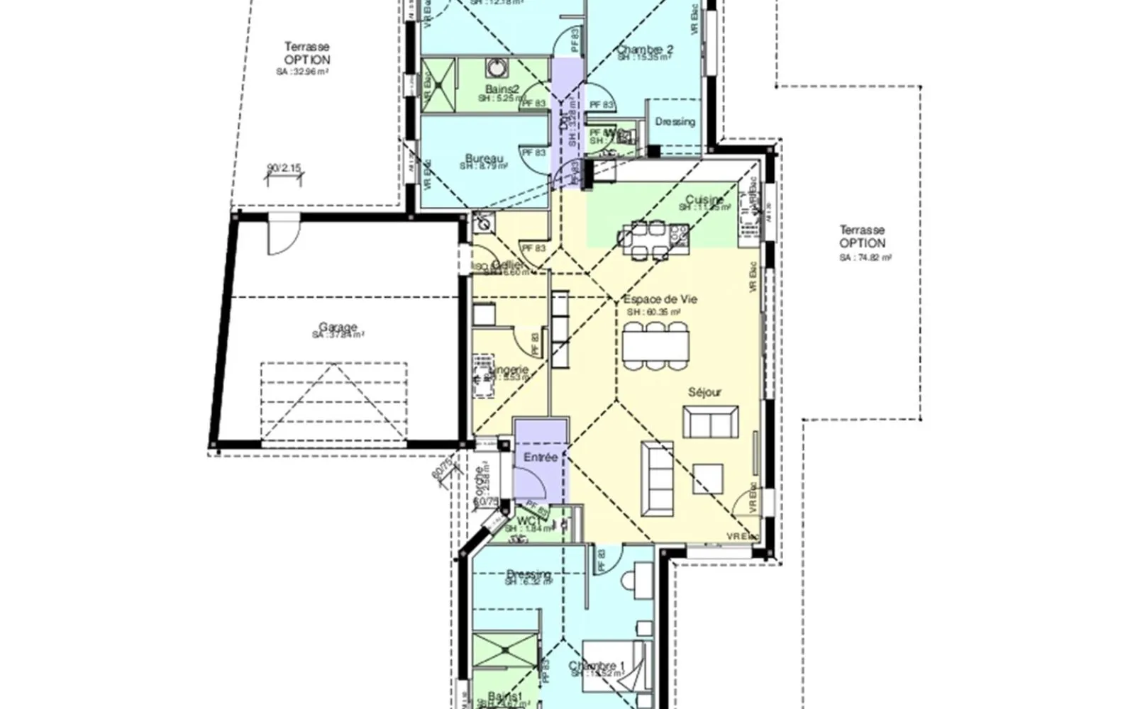 Maison 145.03 m² avec terrain à SAINT-PHILBERT-DE-GRAND-LIEU (44) à Saint-Philbert-de-Grand-Lieu — photo 3