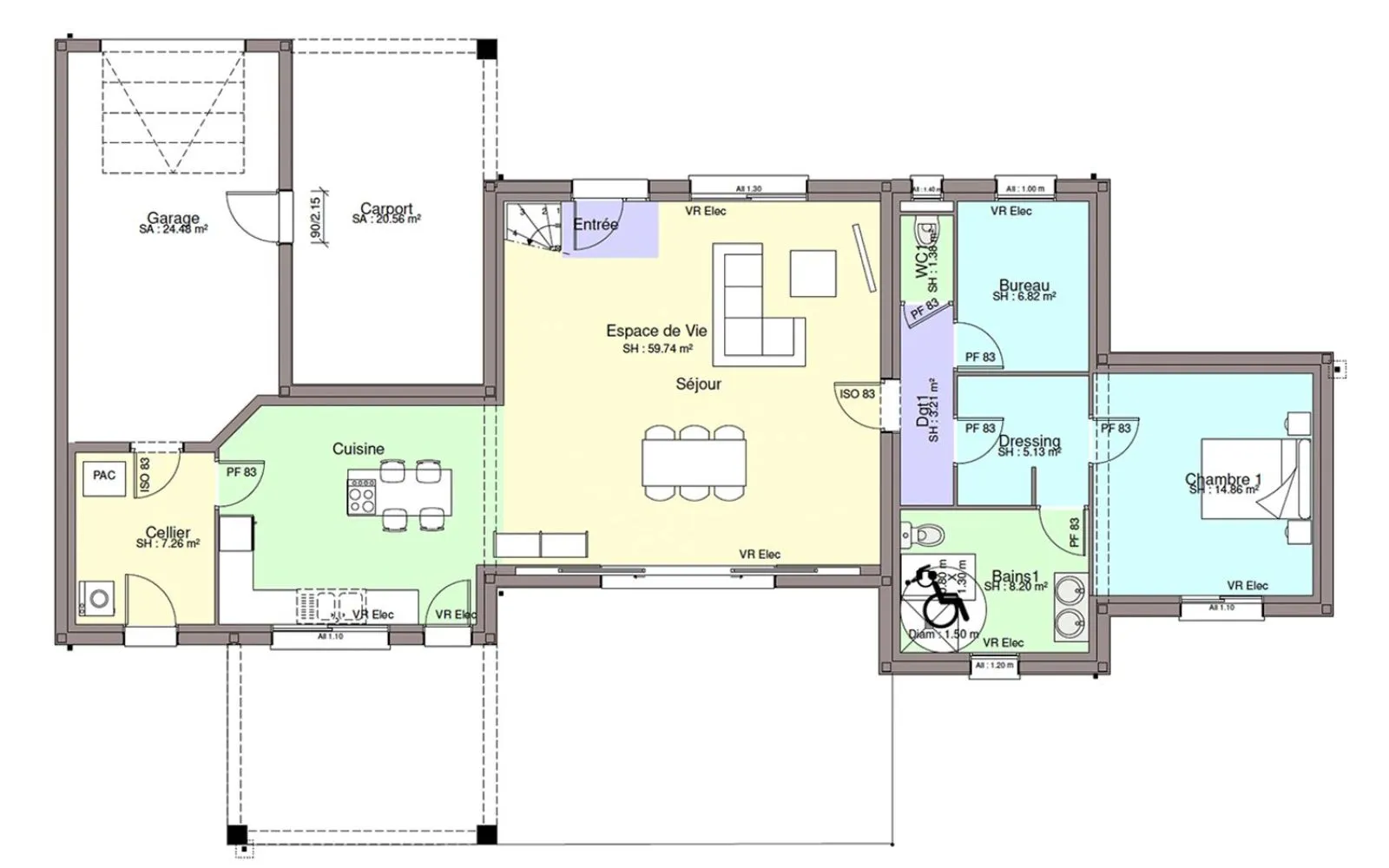 Maison 143.02 m² avec terrain à AIGREFEUILLE-SUR-MAINE (44) à Aigrefeuille-sur-Maine — photo 3