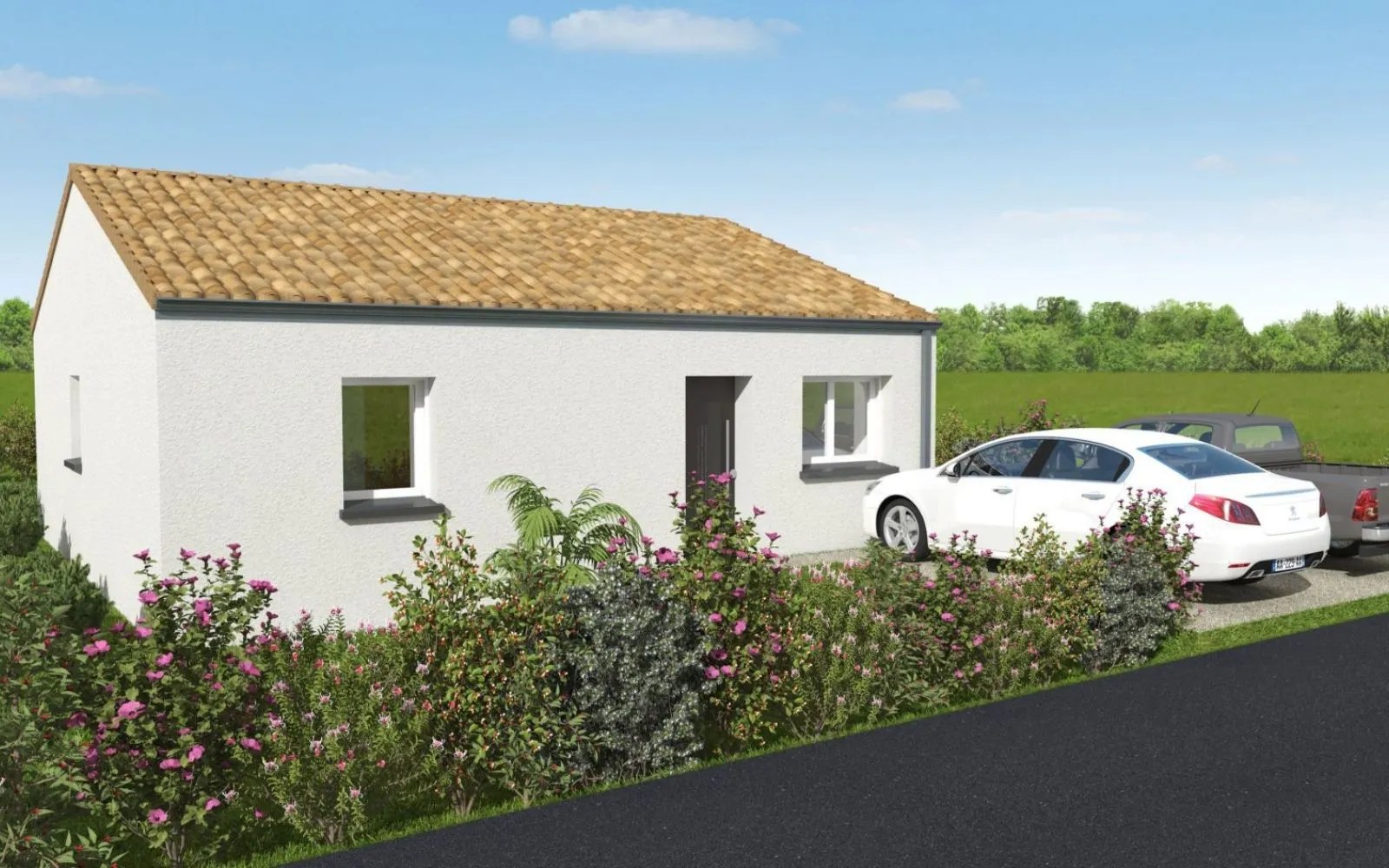 Maison 66.65 m² avec terrain à SAINT-PHILBERT-DE-GRAND-LIEU (44) à Saint-Philbert-de-Grand-Lieu — photo 1